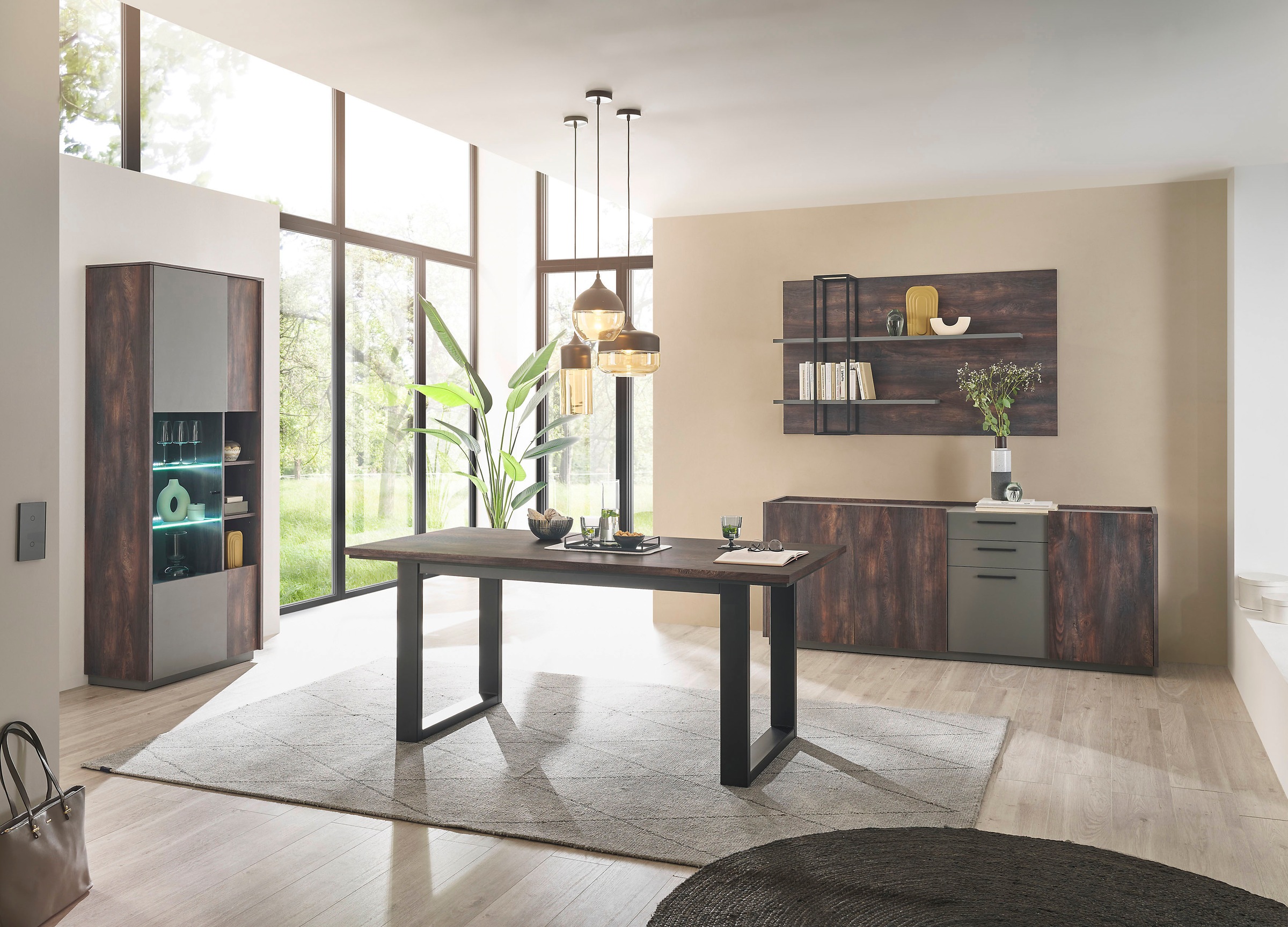 Home affaire Esszimmer-Set "LARGO" Set, 4 Stk. tlg. günstig online kaufen