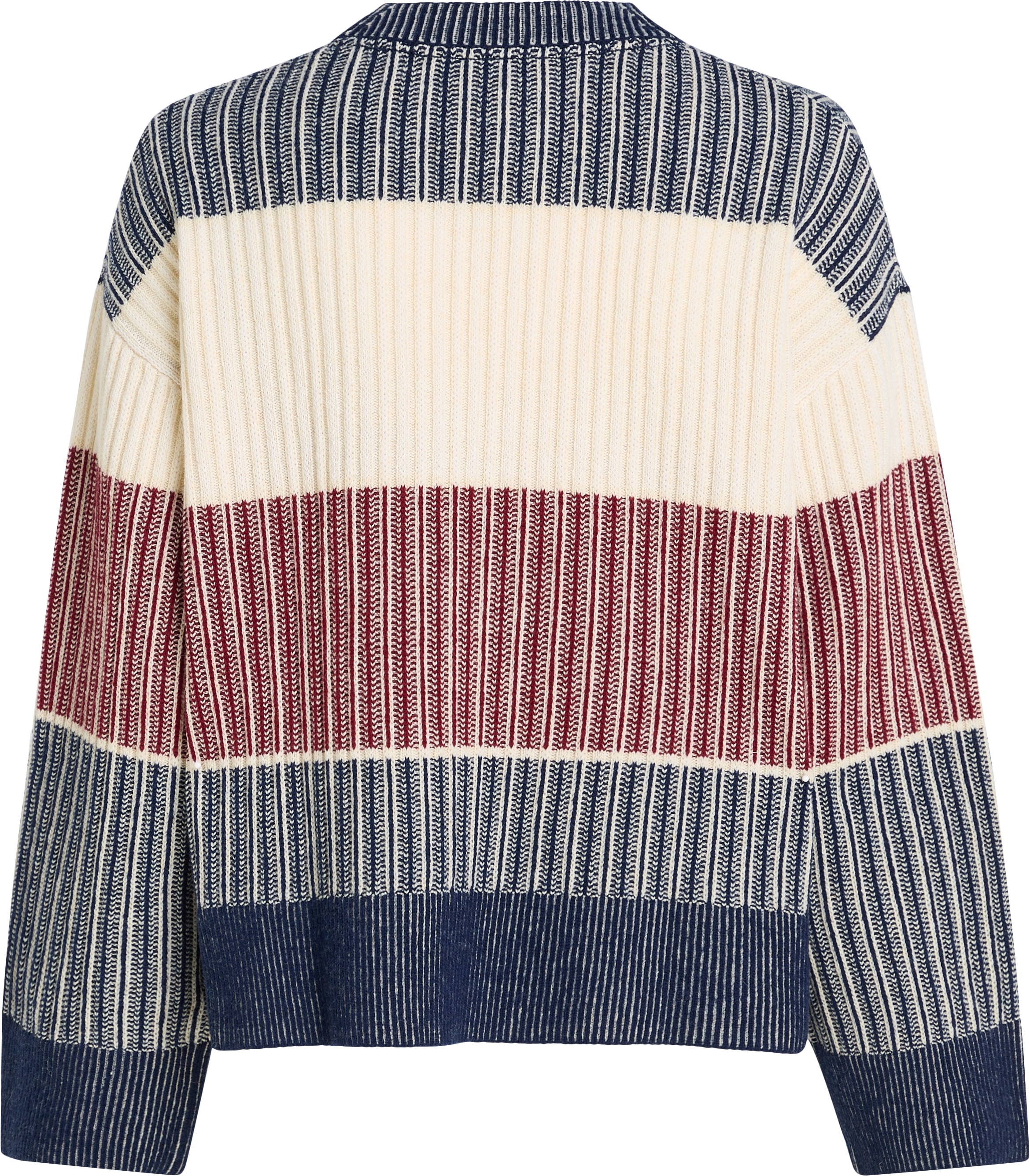 Tommy Hilfiger Strickpullover »GLOBAL STP ALL OVER SWEATER« Global Serie TH WOMEN,  mit Tommy Hilfiger Global Stripe