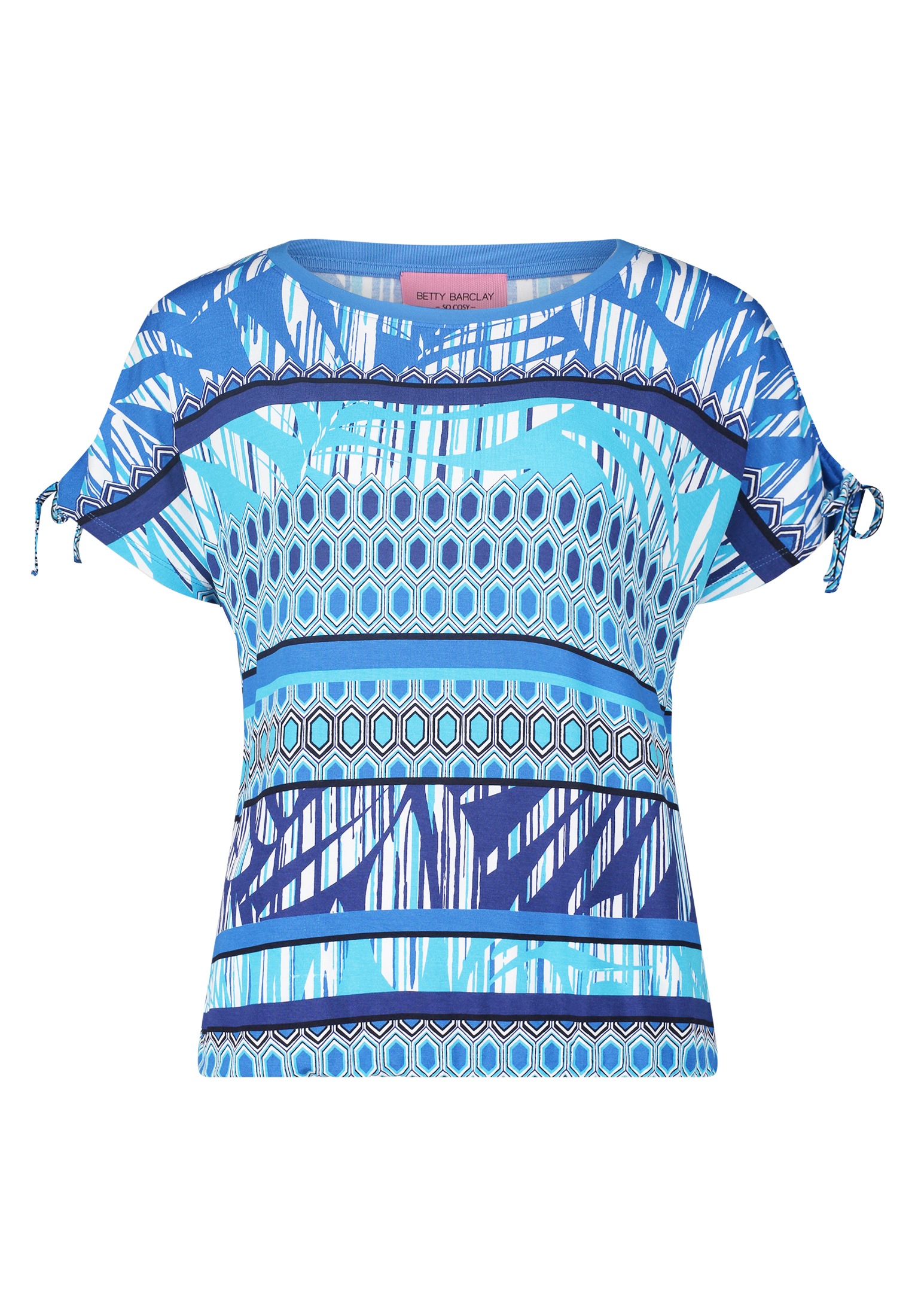 Betty Barclay Kurzarmshirt "Betty Barclay Casual-Shirt mit Raffung", (1 tlg günstig online kaufen