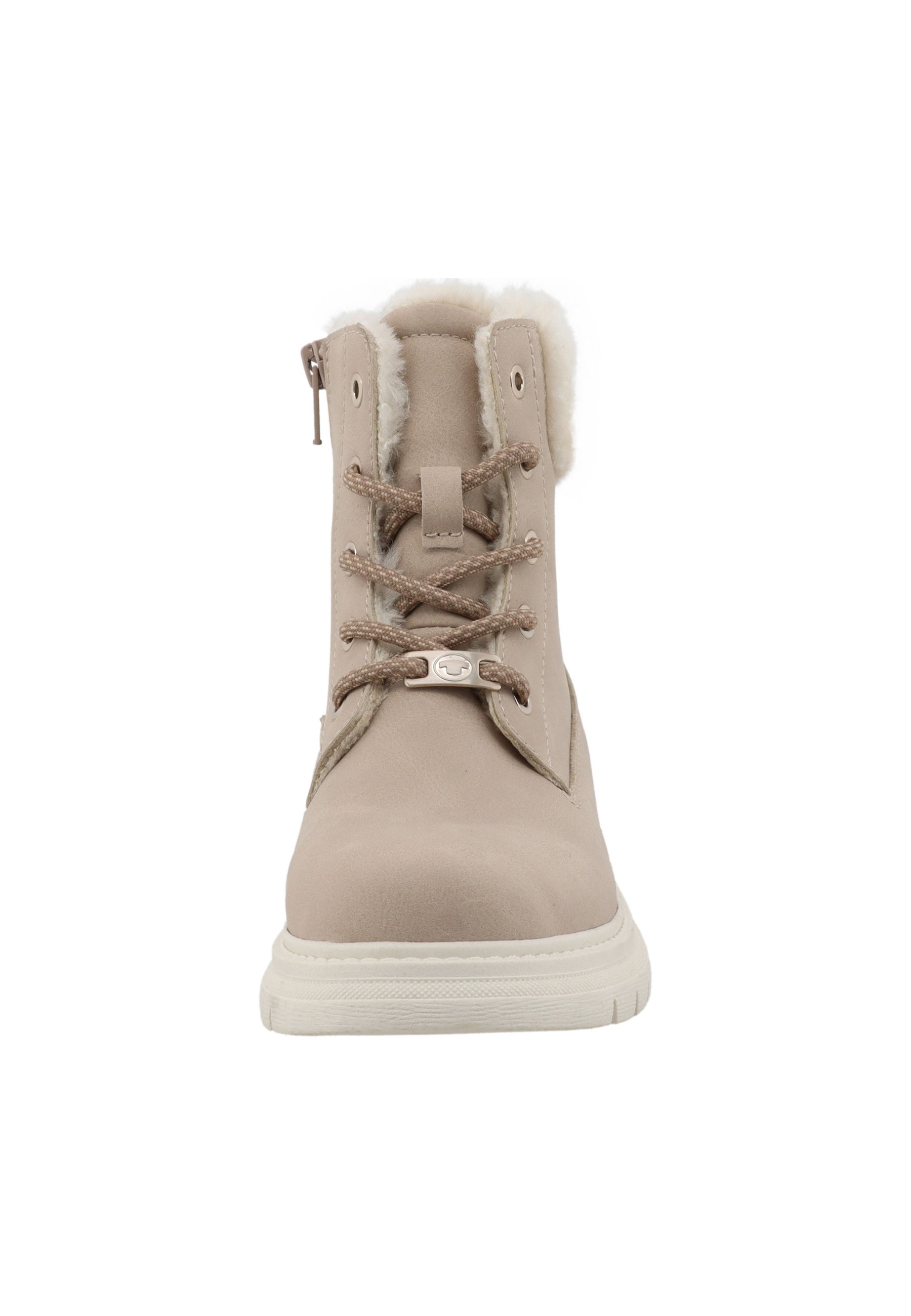 Stiefel TOM TAILOR "Tom Tailor Winter Boots", Mädchen, Gr. 29, cream, Schuhe Stiefel