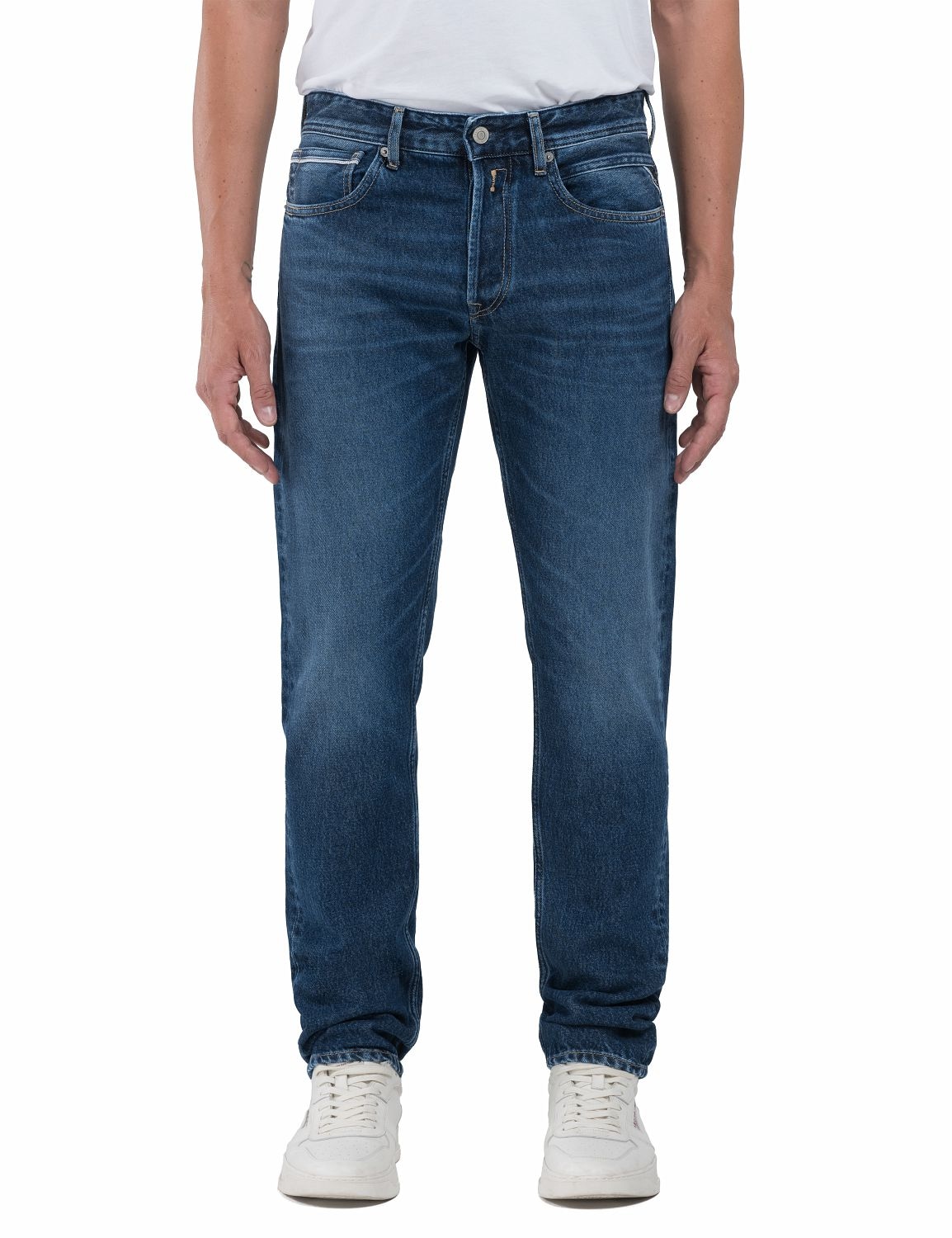 Replay Straight-Jeans "GROVER", in vielen verschiedenen Waschungen, mit Stretch