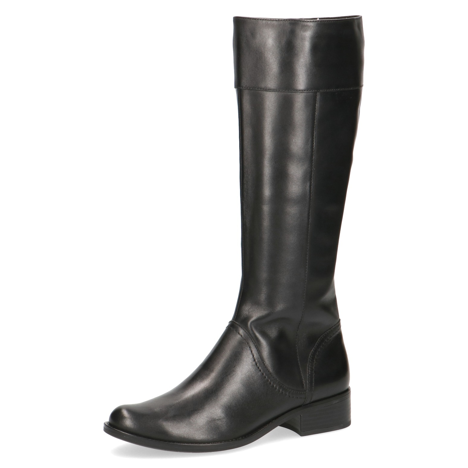 Caprice Stiefel, Blockabsatz, Langschaft-Stiefel in Reiteroptik