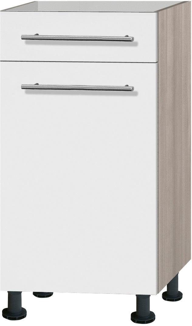 OPTIFIT Unterschrank »Bern«, 40 cm breit, mit Tür und Schubkasten, mit höhenverstellbaren  Füßen | BAUR