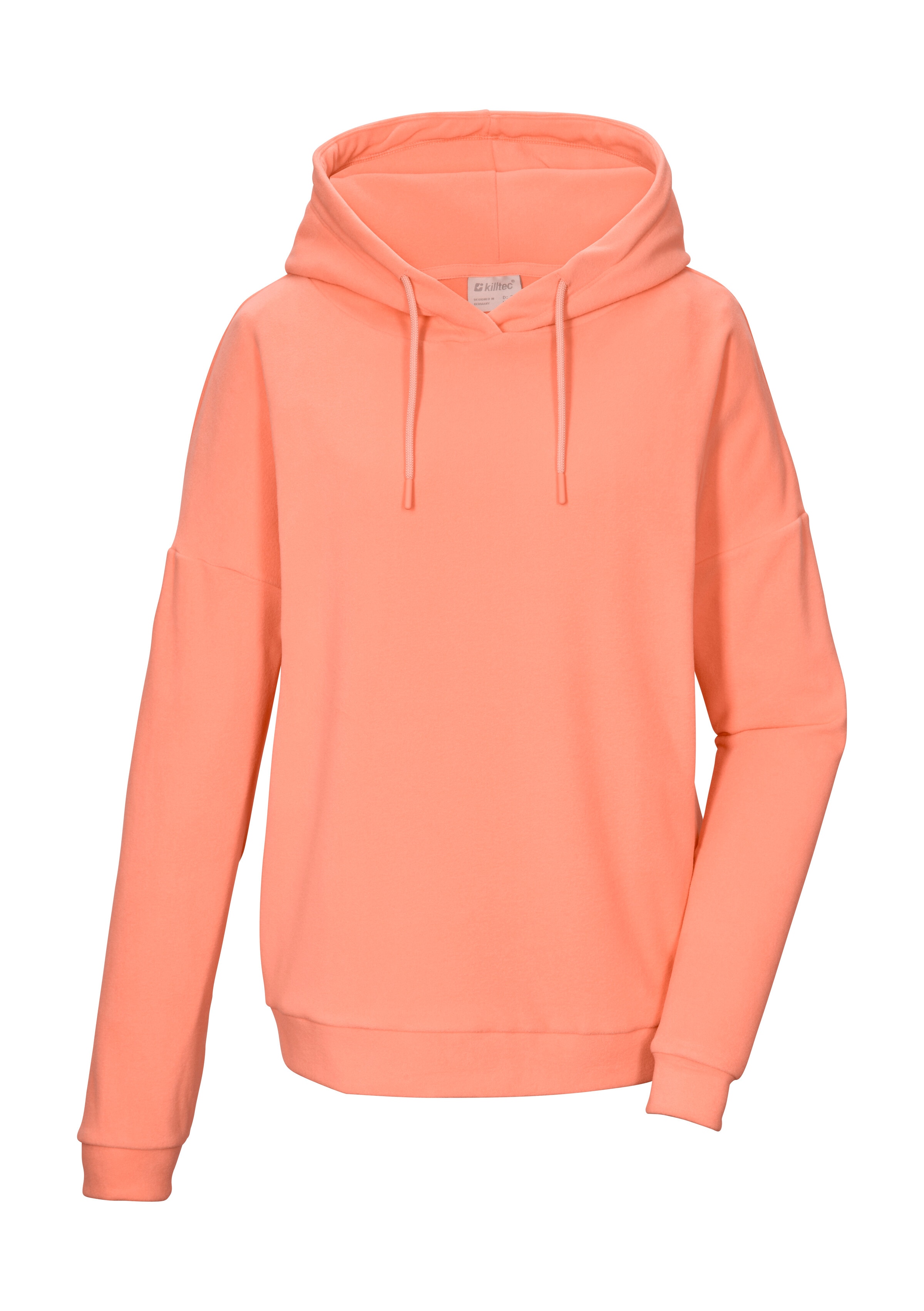 Killtec "KOS 477 WMN FLC SHRT" Loungewear Fleeceshirt mit Kapuze und elastischen Bündchen