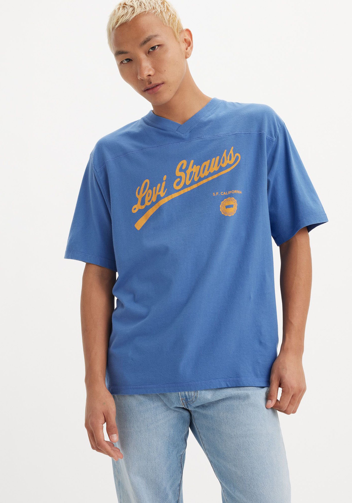 Levis V-Shirt "GRAPHIC VNECK TEE" im sportlichen Look günstig online kaufen