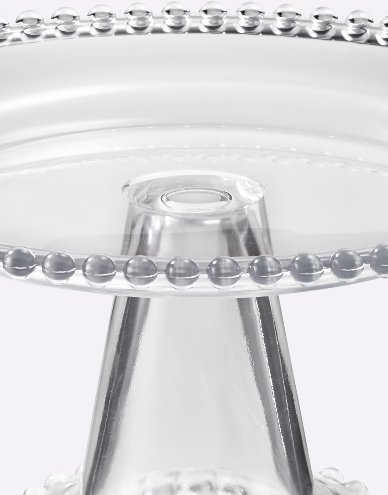 Servierplatte, weiß, neutral, B:27cm H:12,5cm, Glas, Servierplatten, Servierplatte 2
