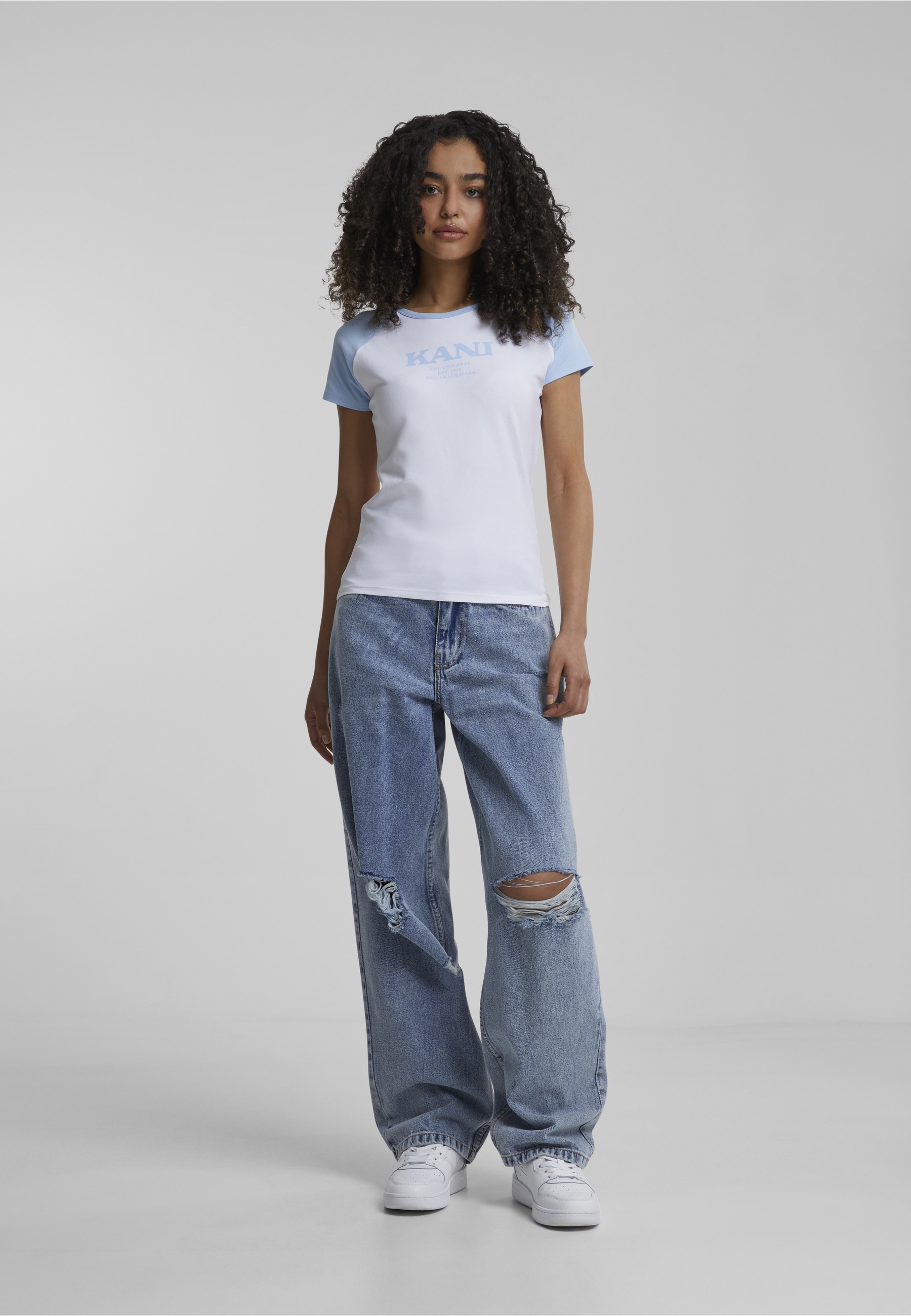 Karl Kani T-Shirt »Karl Kani Damen KW242-005-2 Retro Tiny Tee« 1 Stk.