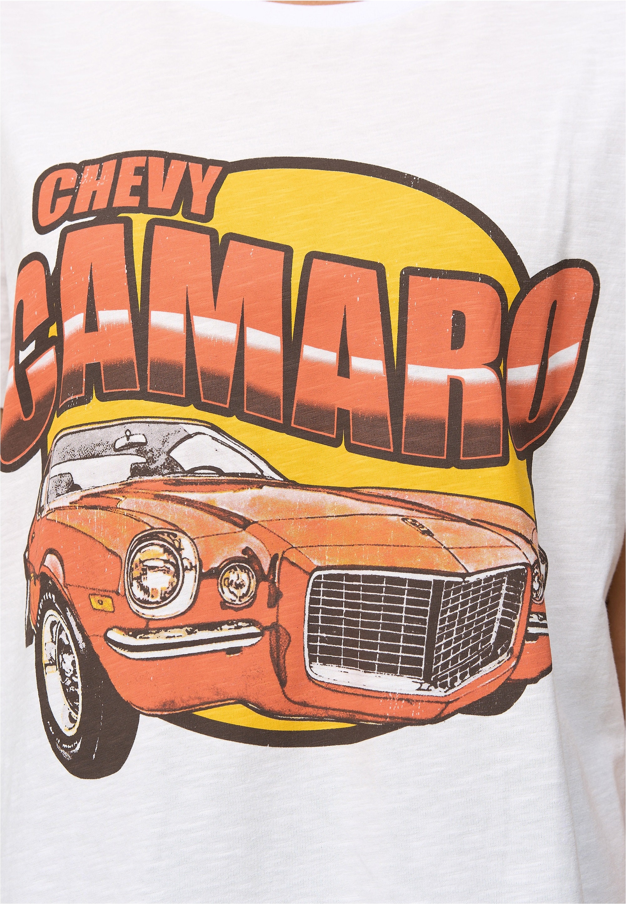 Recovered T-Shirt »Chevy Camaro« im zeitlosen Design