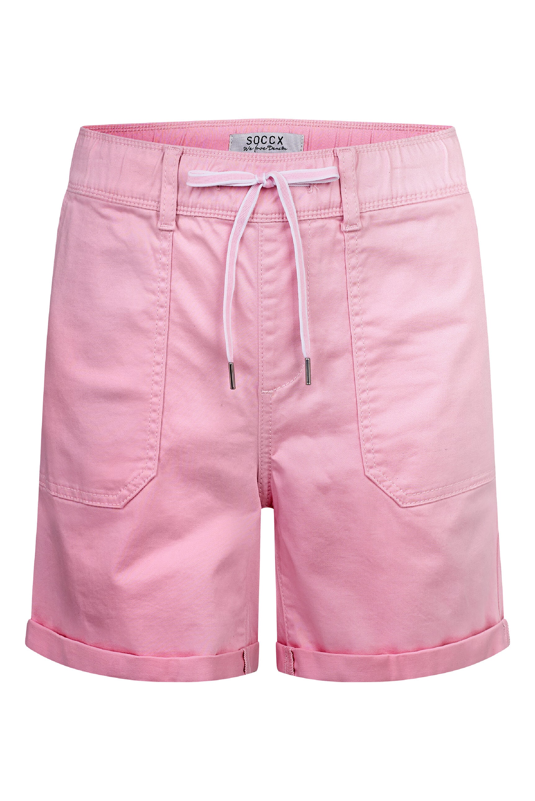 SOCCX Relax-fit-Jeans mit Elastikbund