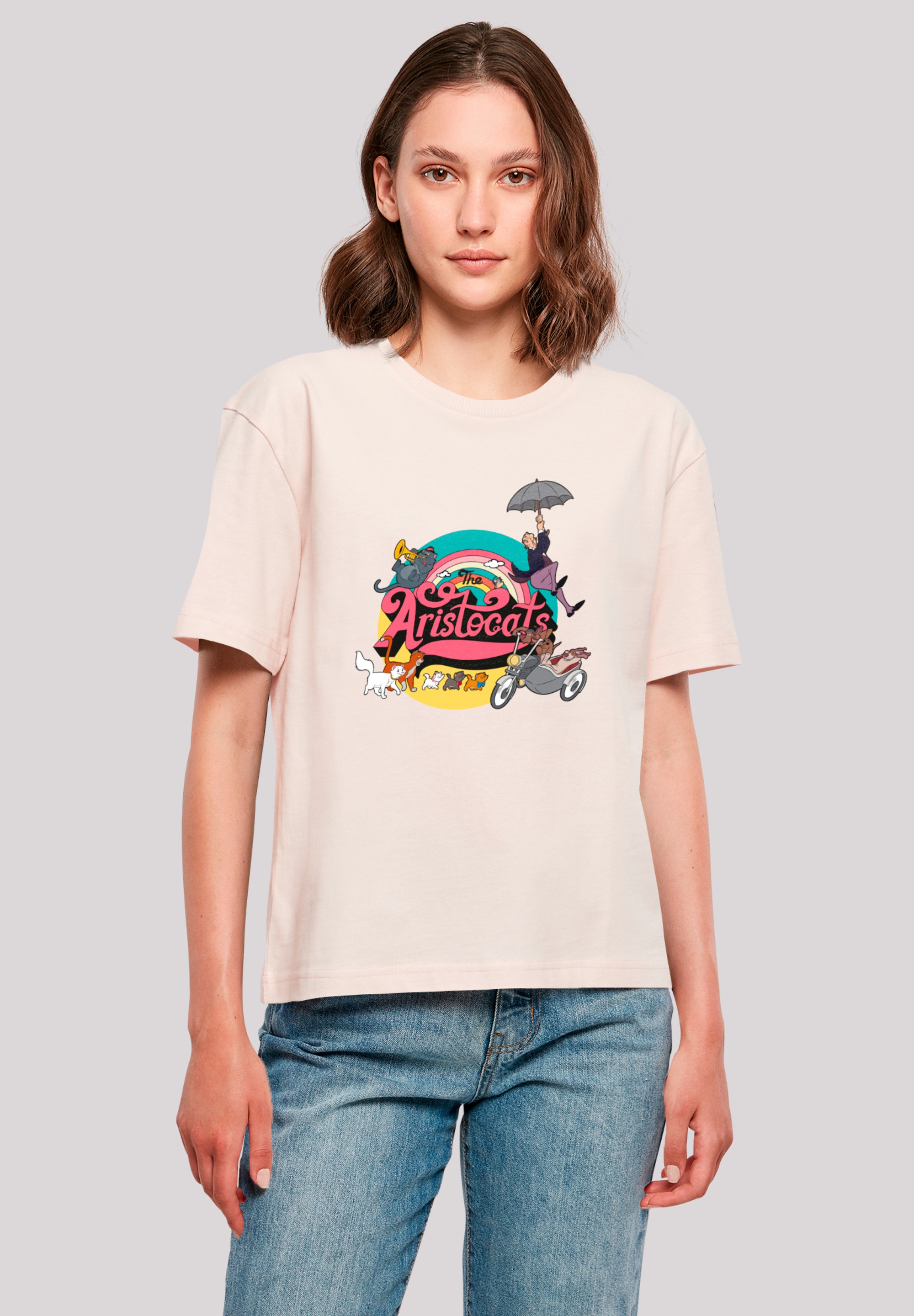 F4NT4STIC T-Shirt "Disney Aristocats Rainbow Fun", Premium Qualität günstig online kaufen