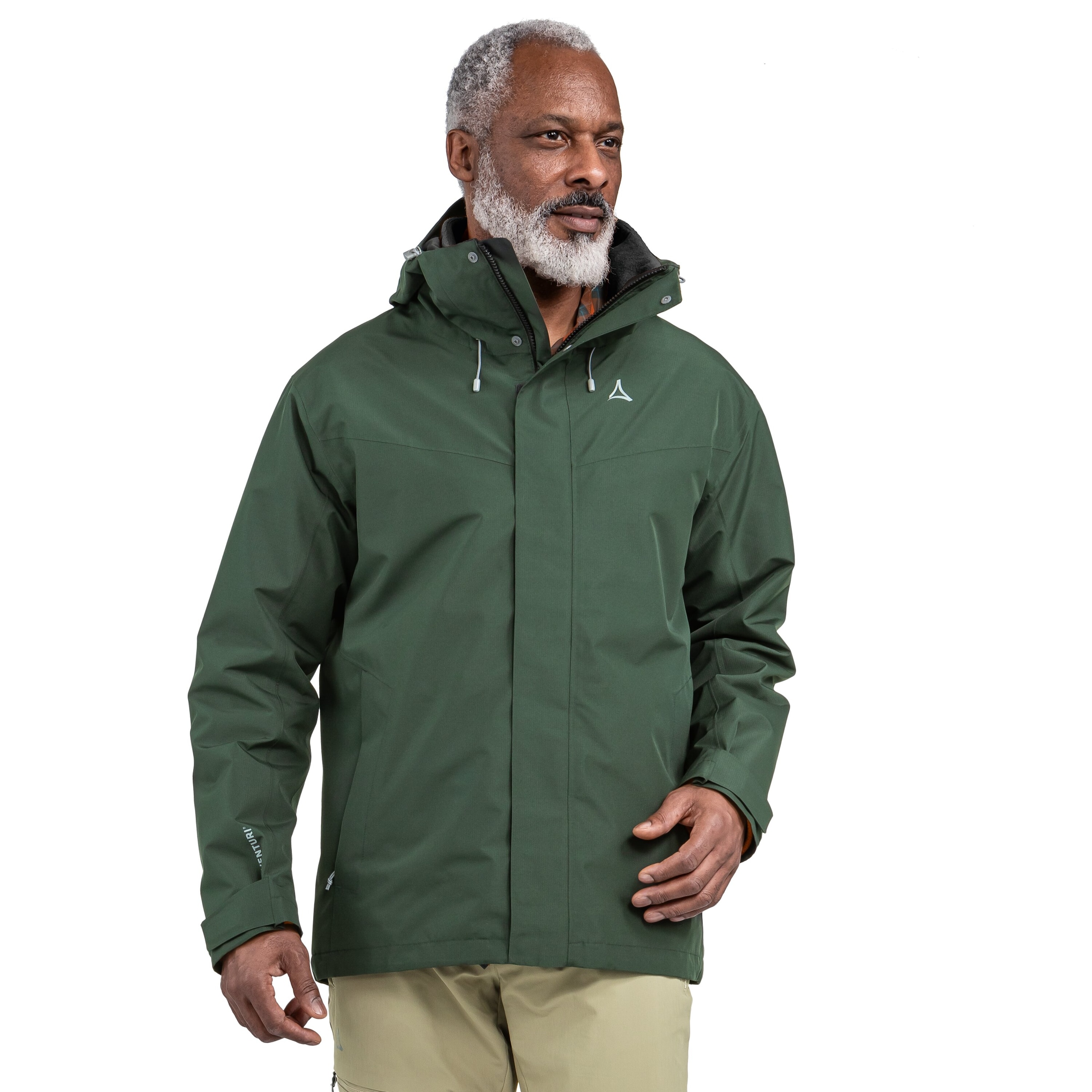 Schöffel 3-in-1-Funktionsjacke "3in1 Jacket Style Okere MNS" 2 Stk. tlg. wasserdicht, winddicht, atmungsaktiv, mit Reißverschluss