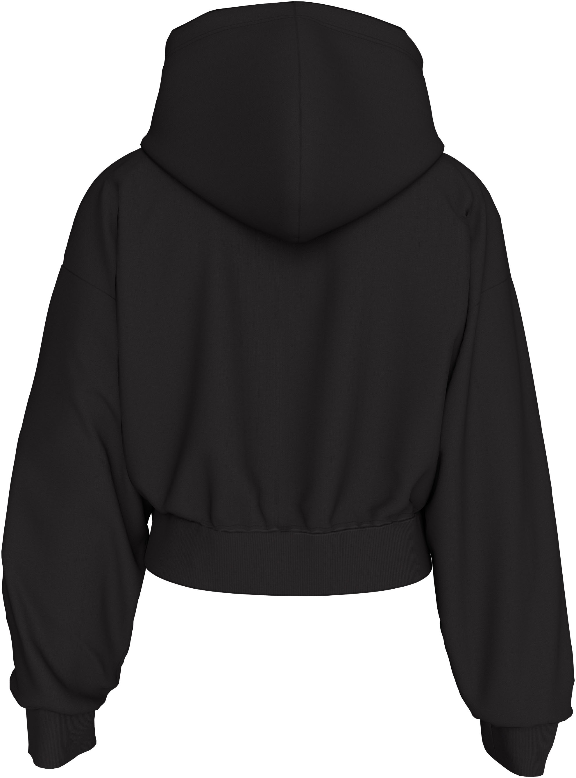 Calvin Klein Jeans Sweatjacke "LS MONOGRAM TERRY CROP RELAXED F" Regular fi günstig online kaufen