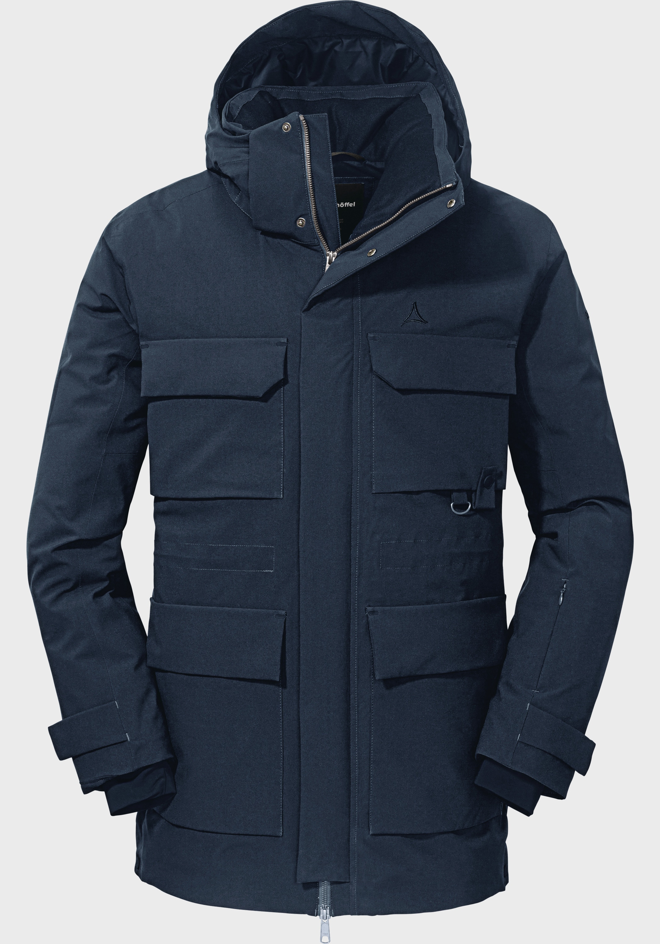 Langjacke »Down Parka Ridgeland M«, mit Kapuze