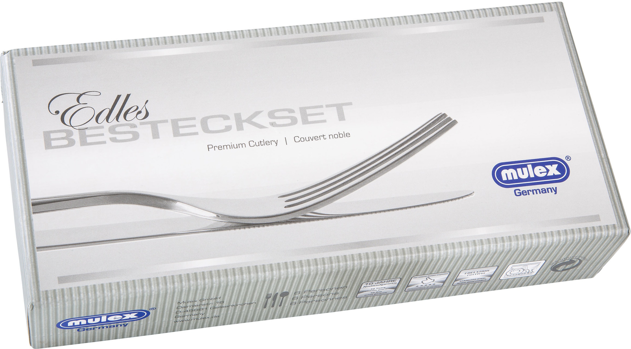 Mulex Besteck-Set »Oceanside«, (Set, 30 tlg.), teilsatiniert