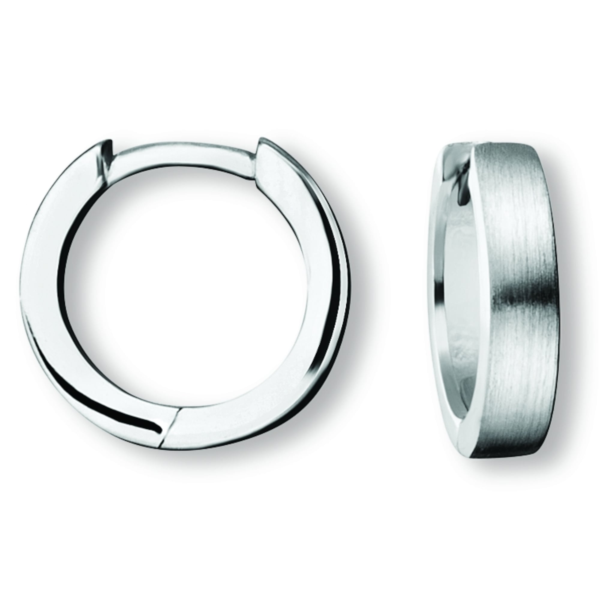 Paar Creolen ONE ELEMENT "Ohrringe Creolen aus 925 Silber Ø 11,5 x 2,6 mm", silber, Ohrringe, Damen, Damen, Silber 925 (Sterlingsilber), Modern & klar – ein Stück für zeitlose Looks