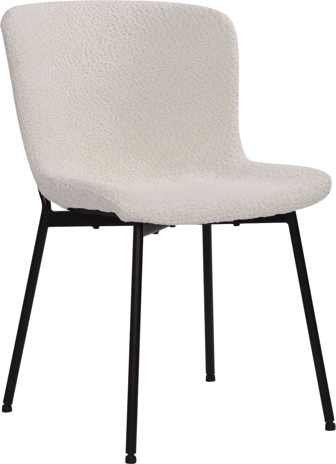 SIT 4-Fußstuhl, (Set), 2 St., Bouclé, Oeko-Tex zertifiziert