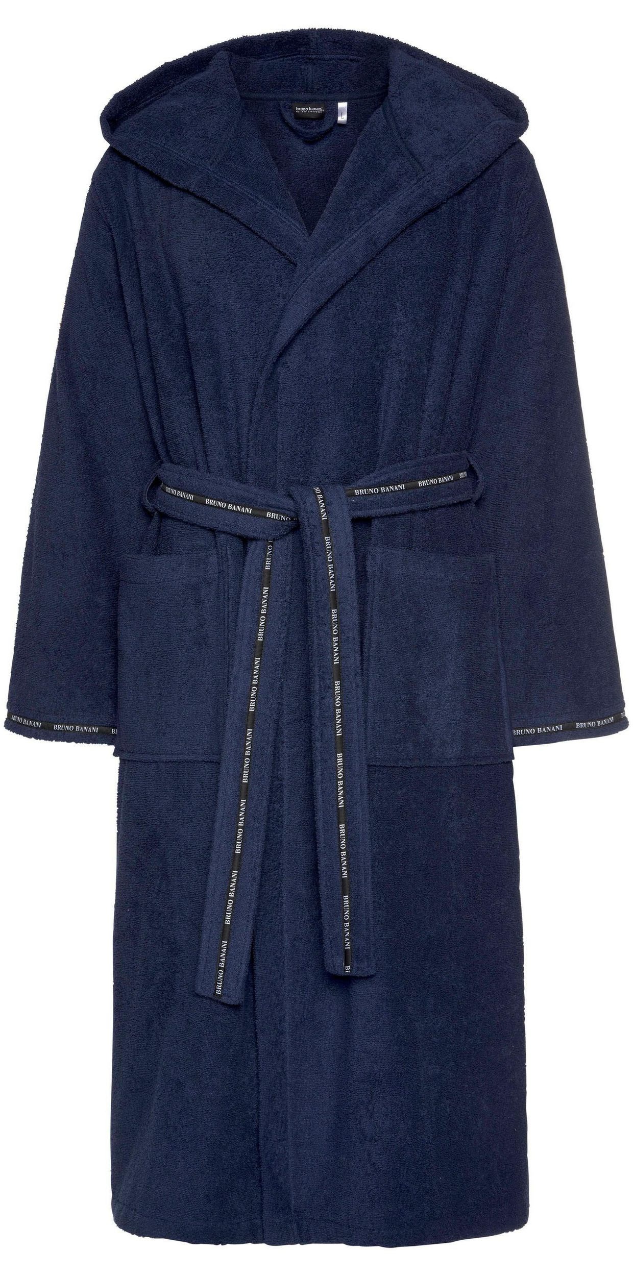 Bruno Banani Herrenbademantel "Danny, Normallänge & Überlänge, auch in extr günstig online kaufen