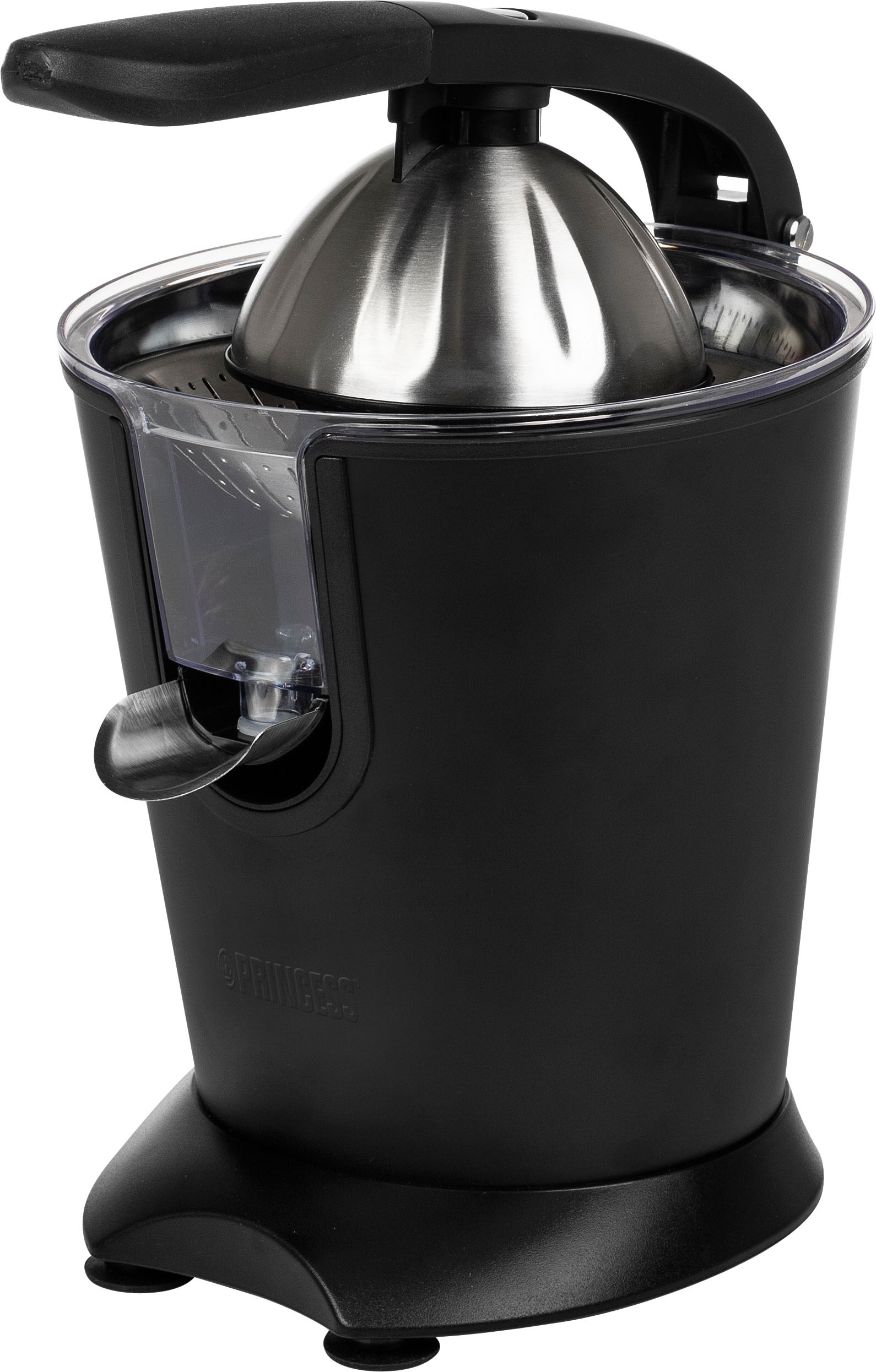 PRINCESS Entsafter "Black Steel 201853 Sonderedition" 160 W Antitropf-Funkt günstig online kaufen