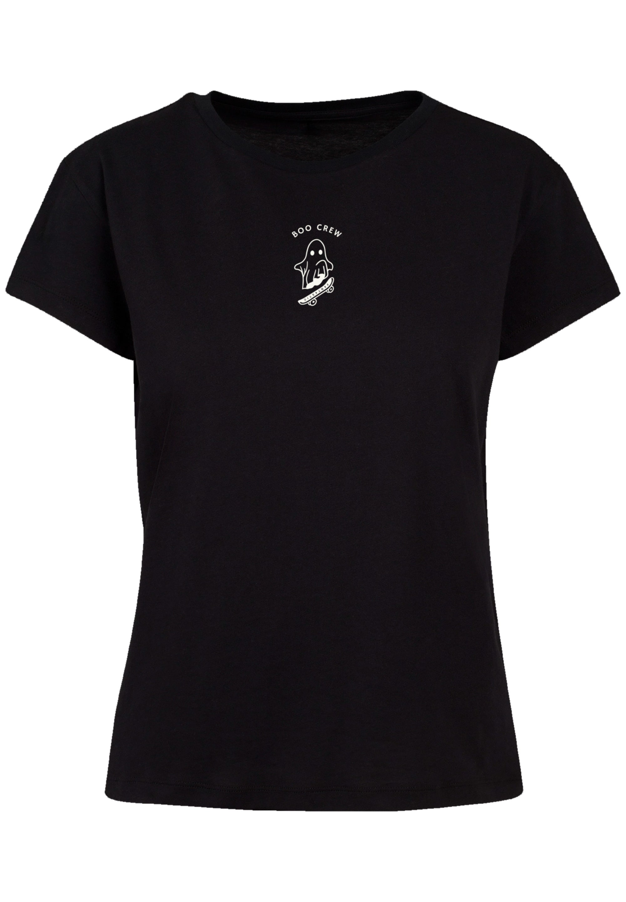 F4NT4STIC T-Shirt »Boo Crew Halloween«, Print