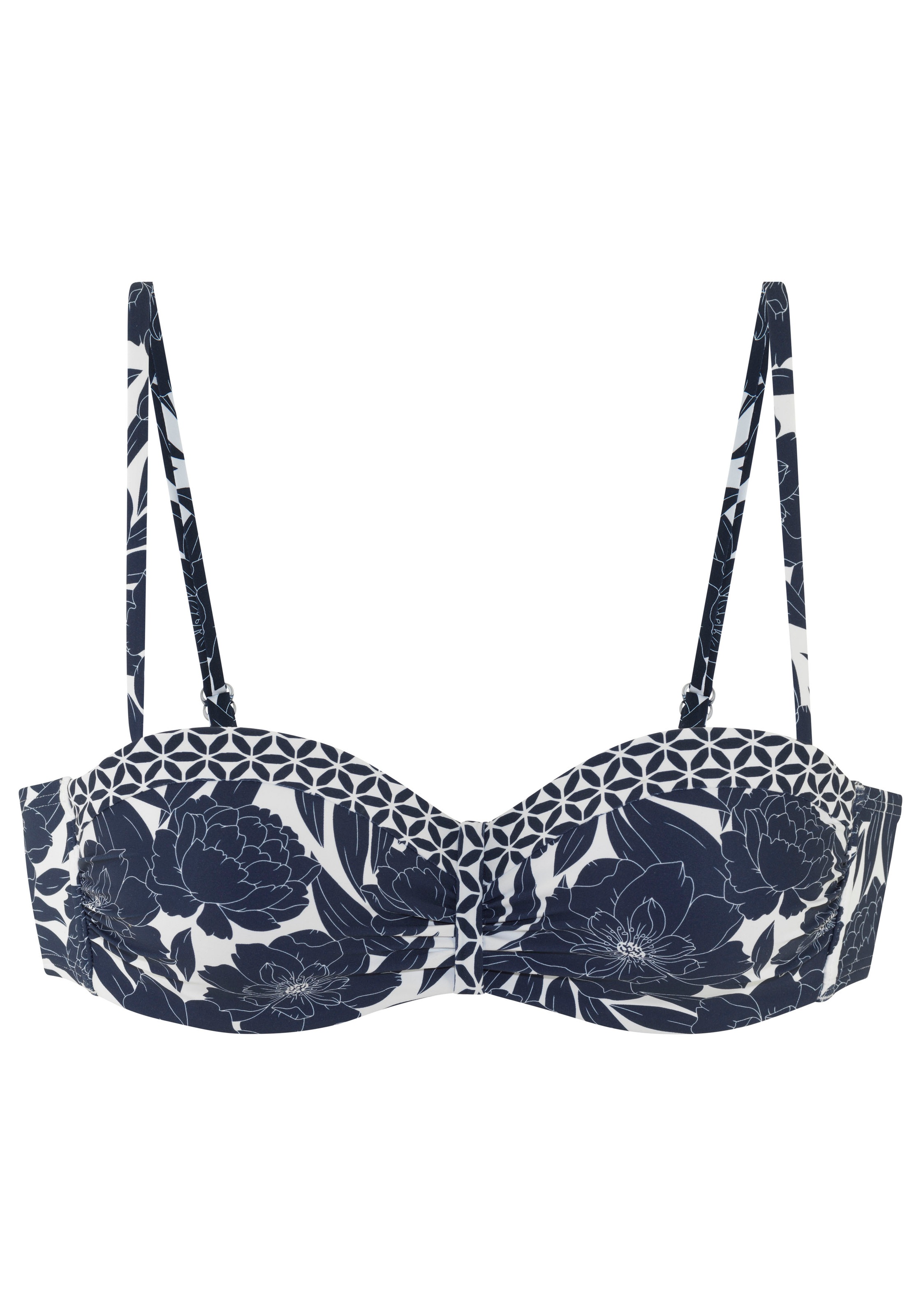 Sunseeker Bügel-Bandeau-Bikini-Top "Blossom", im Muster-Mix günstig online kaufen