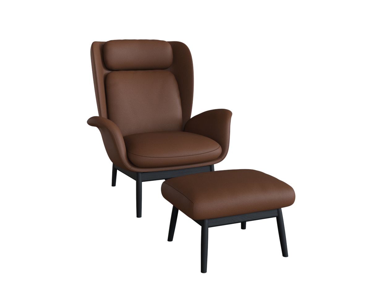 FLEXLUX Ohrensessel "Padova Scandic Design Sessel, erstklassiger Sitz- und günstig online kaufen
