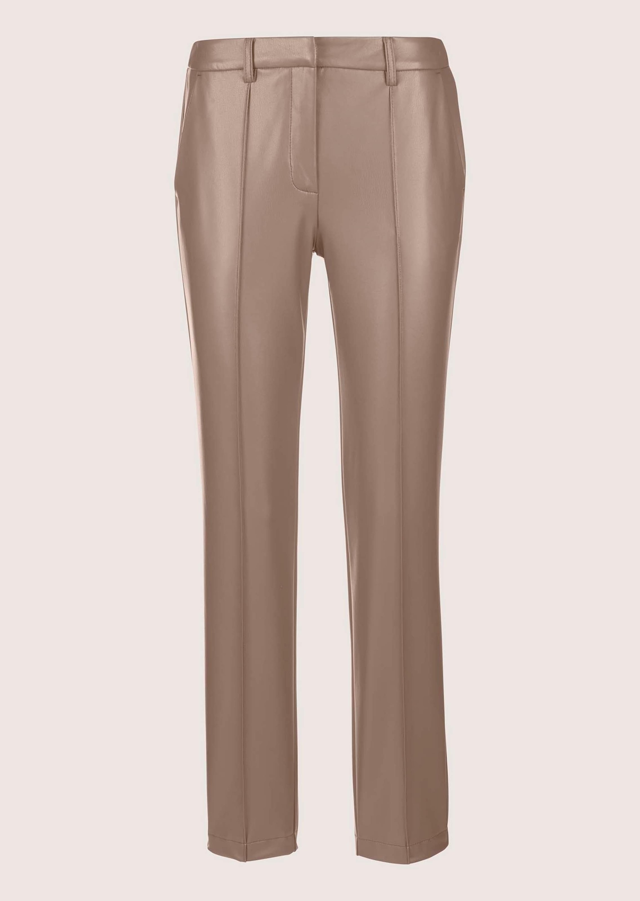 MADELEINE "Kunstlederhose Kunstlederhose mit Biesen" Lederimitat-Hose mit Biese