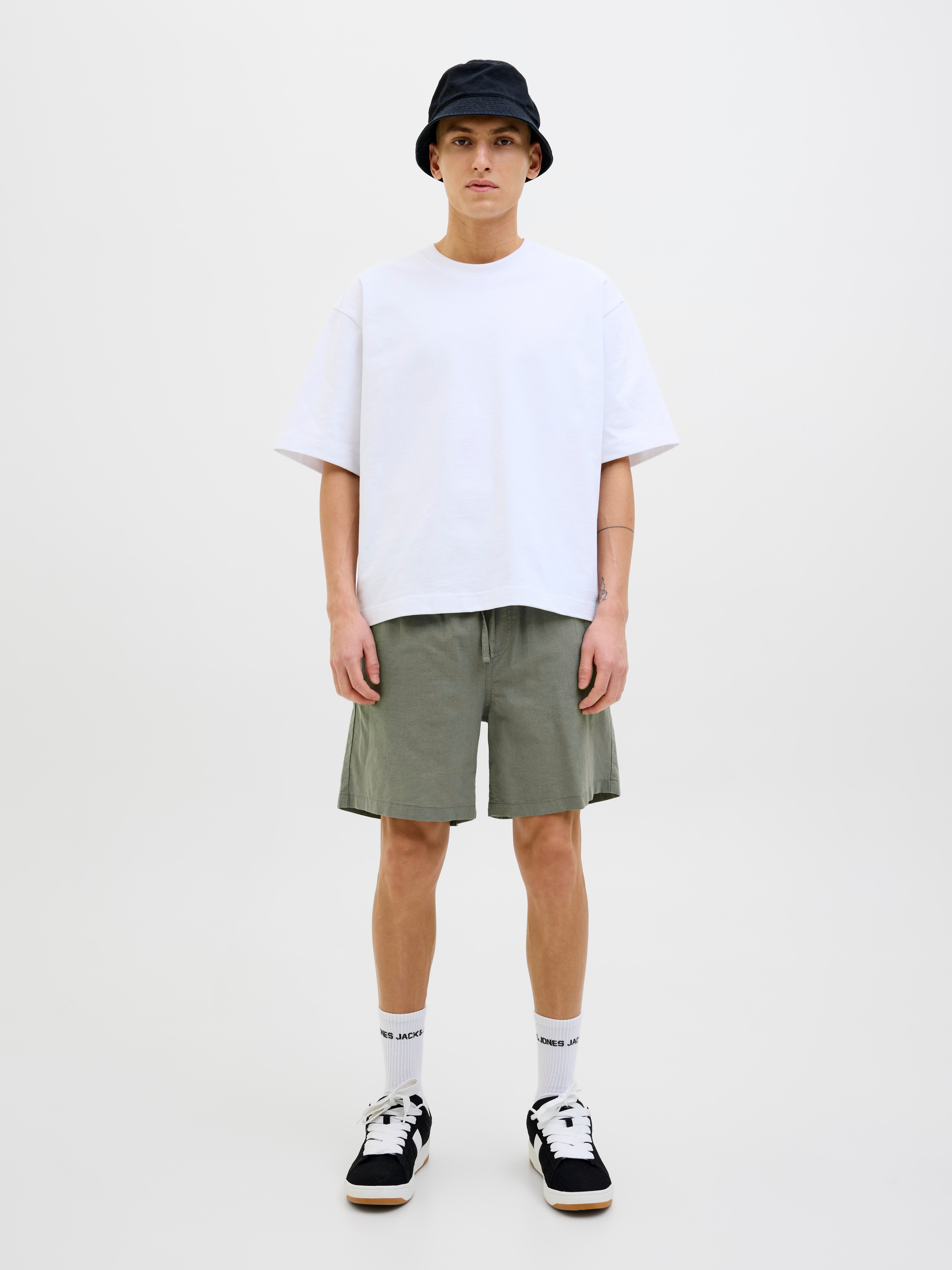 Jack & Jones Shorts »JPSTJAIDEN JJSUMMER JOGGER SHORT SN«, mit elastischem Bund