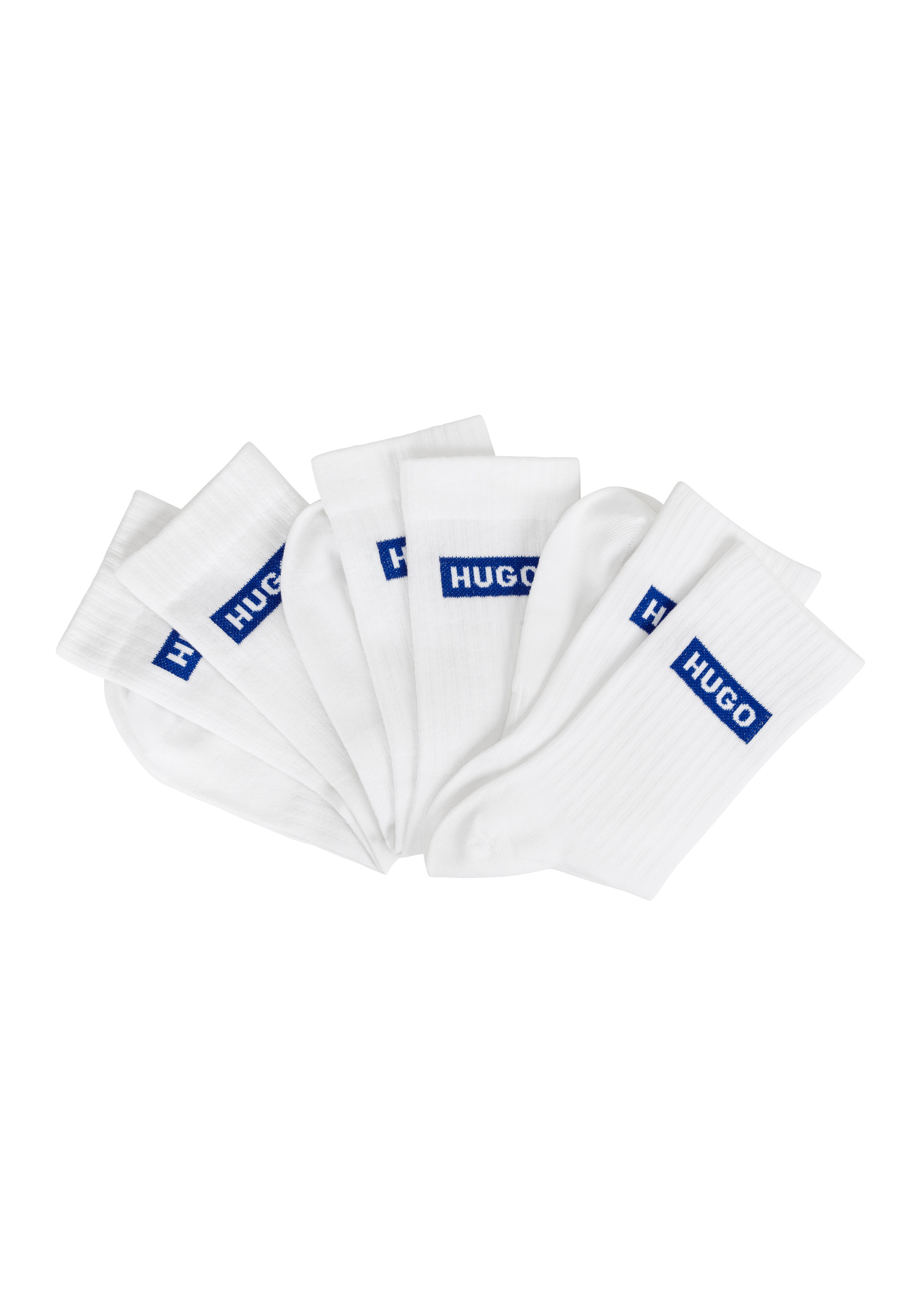 HUGO Underwear Socken "3P QS BLUE LOGO CC", (3 Paar), Unisex Sportsocken günstig online kaufen