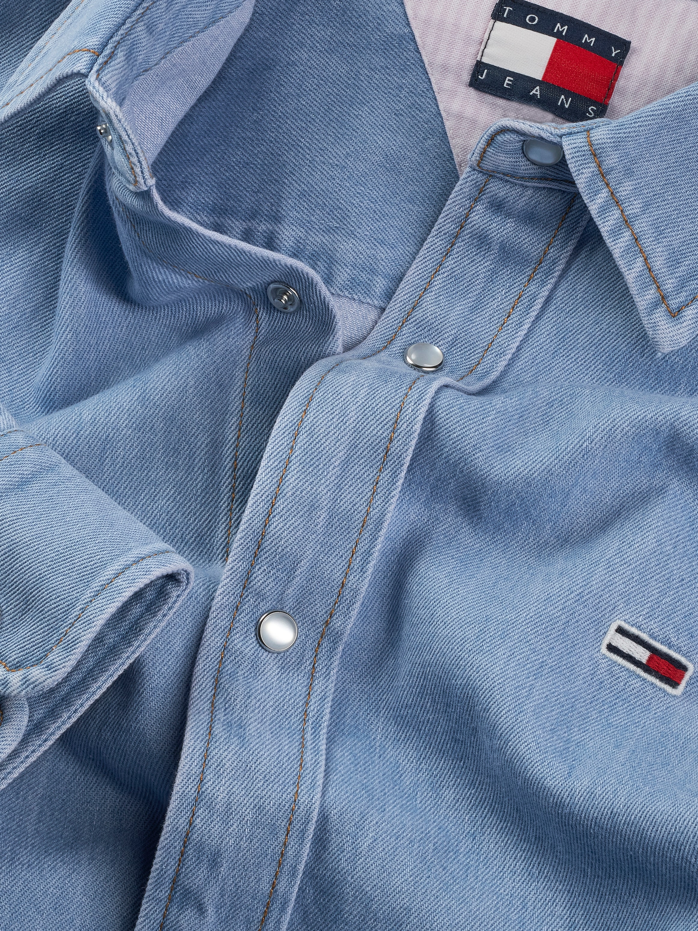 Tommy Jeans Jeanshemd »REGULAR FIT LS DENIM SHIRT«