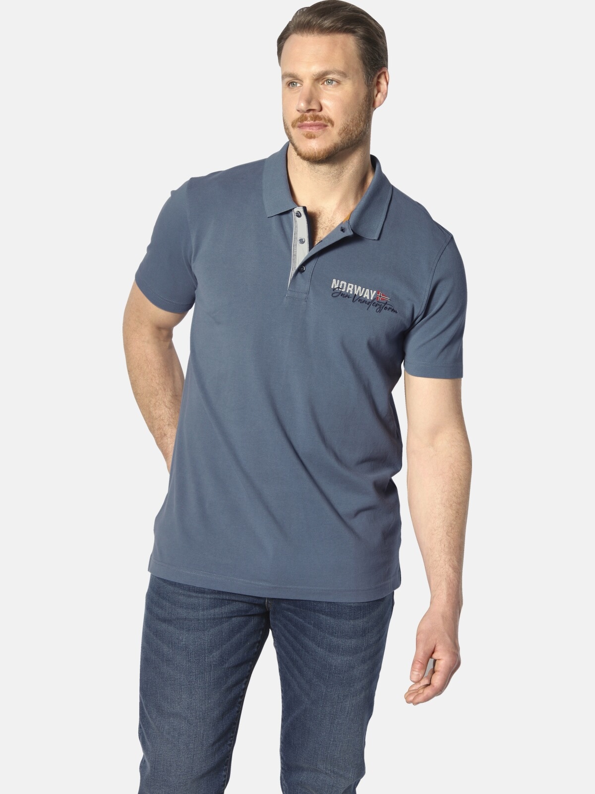 Jan Vanderstorm Poloshirt "Poloshirt JAKOV" günstig online kaufen