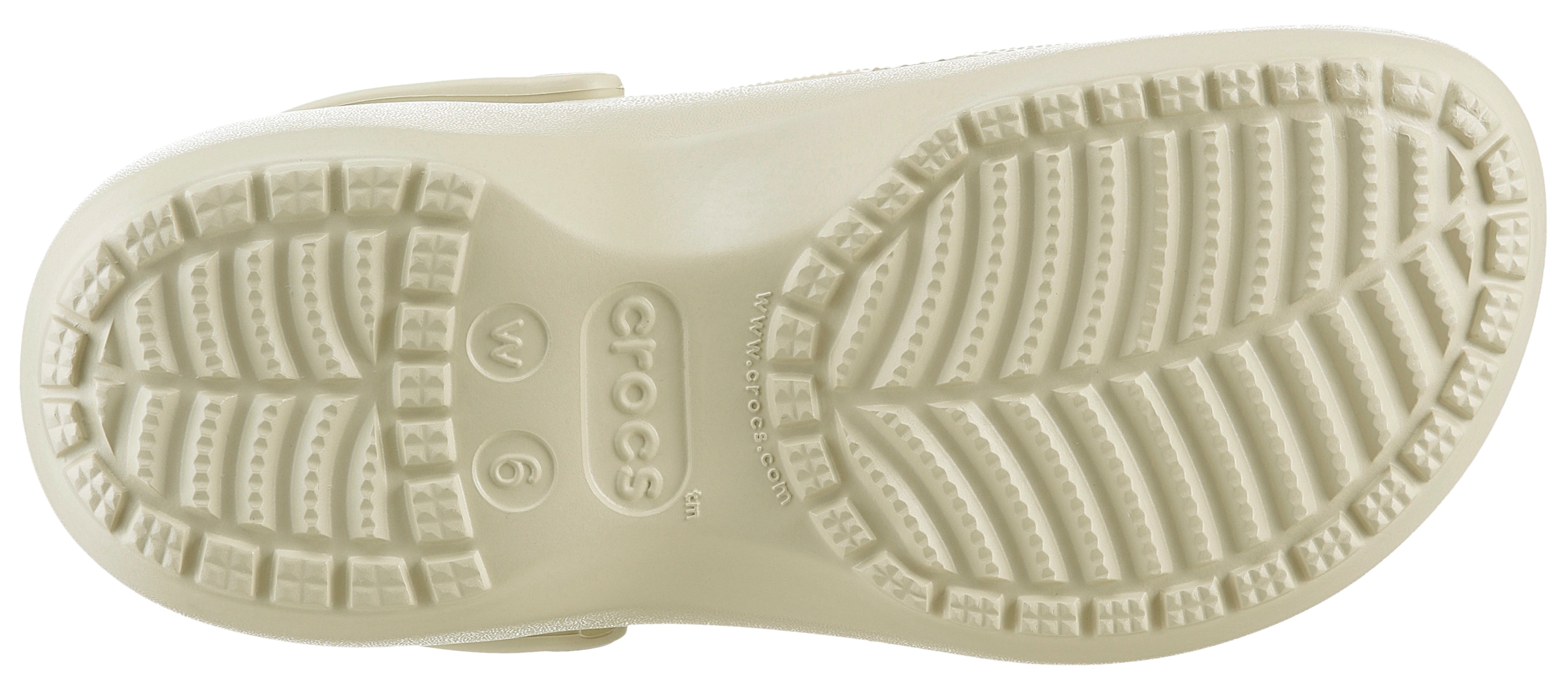 Crocs Clog »Classic Platform Clog W«, Plateau, Sommerschuh, Schlappen, Hausschuh, trendige Plateausohle