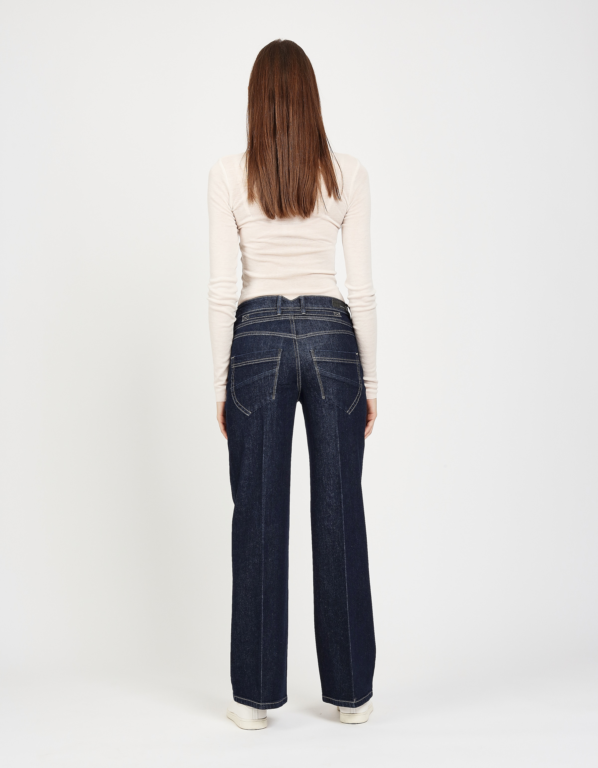 GANG Weite Jeans »94MEDINA WIDE«, mit Knopfverschluss
