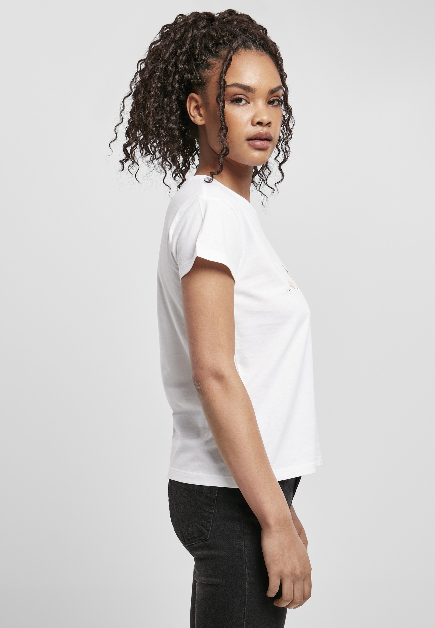 MisterTee Kurzarmshirt »Damen Ladies Skyline Box Tee«, (1 tlg.)