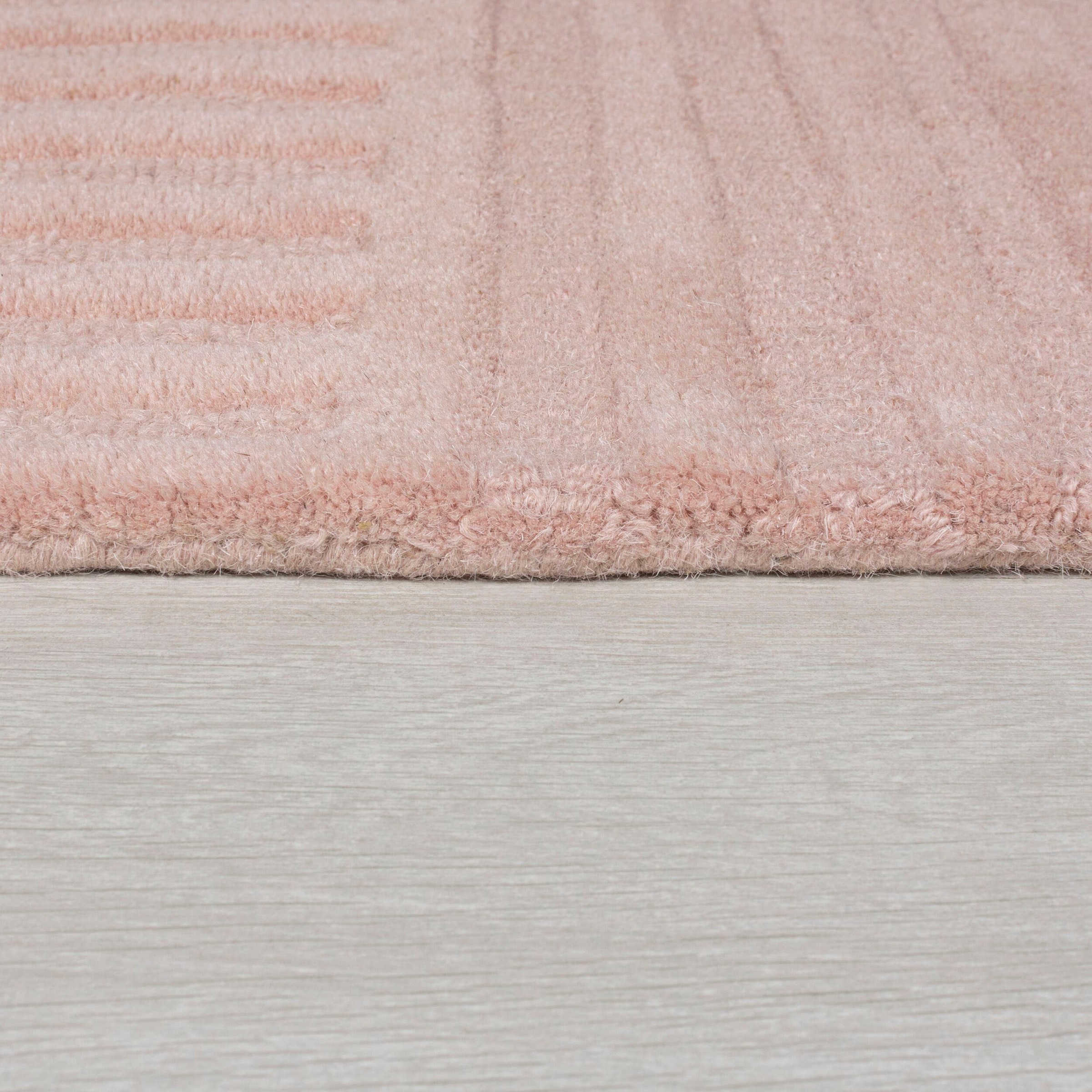 FLAIR RUGS Wollteppich »Zen Garden«, 10 mm Höhe, 100% Wolle, Hoch-Tief-Effekt, auch als Läufer und in Rund erhältlich