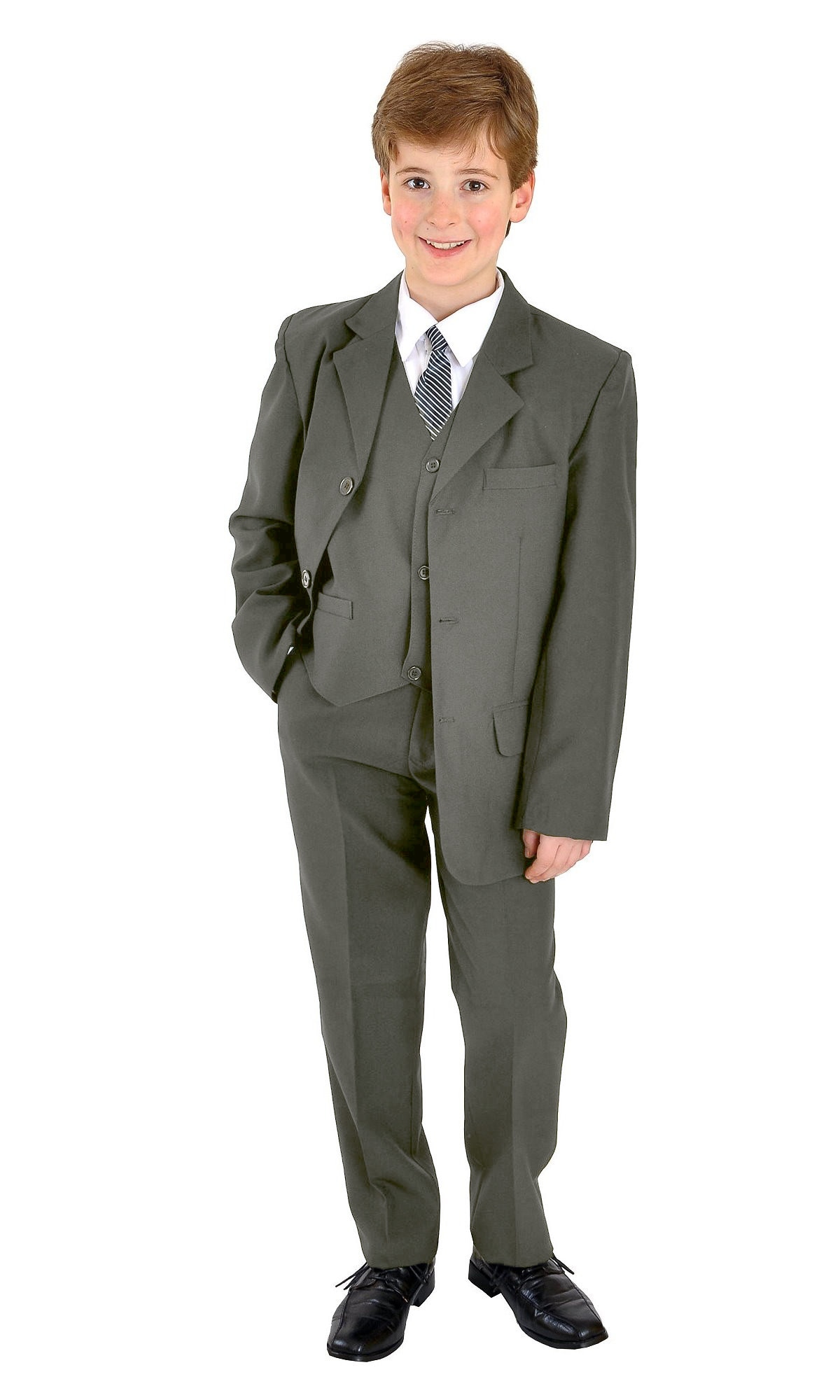 Anzug »Kombination Set 5 Teilig«, Sakko Hemd Krawatte Weste Hose