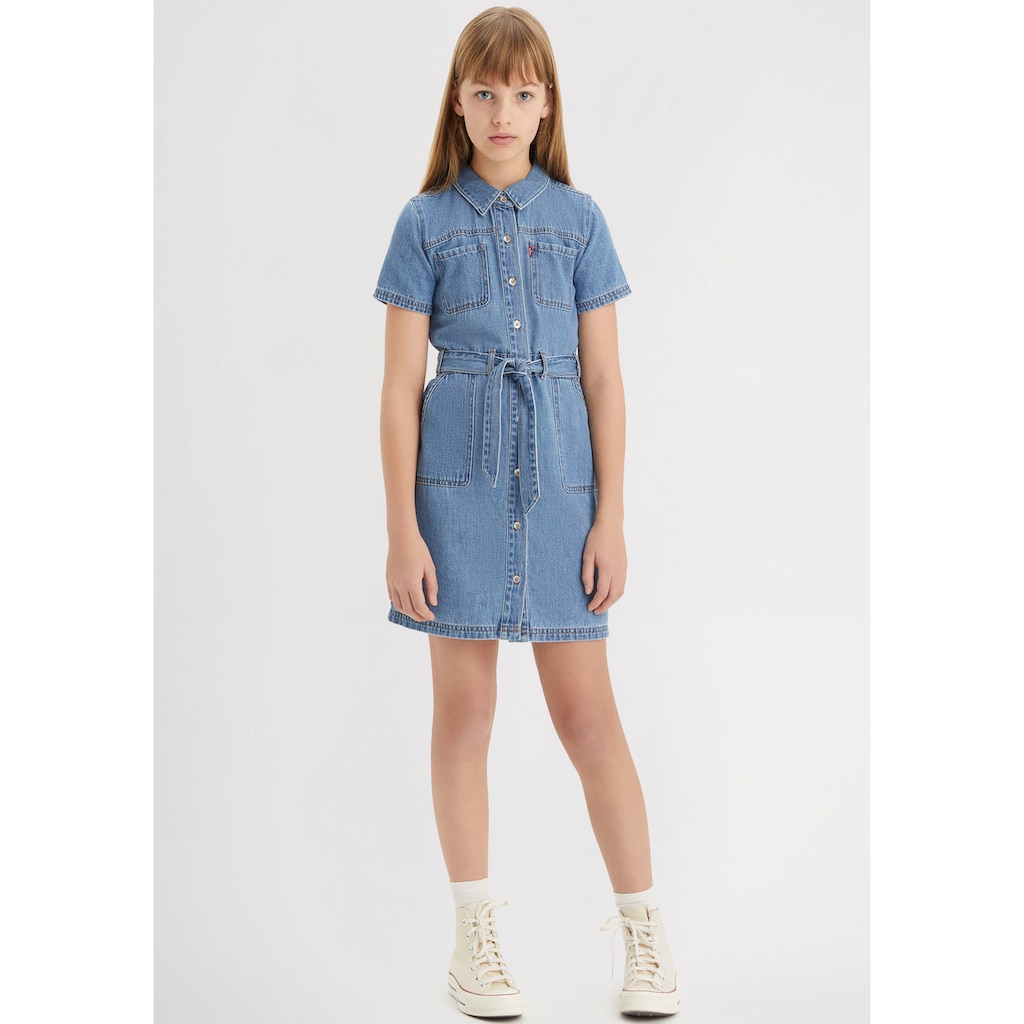 Levi's® Kids Jeanskleid »LVG ORGANIC UTILITY DRESS«, for GIRLS