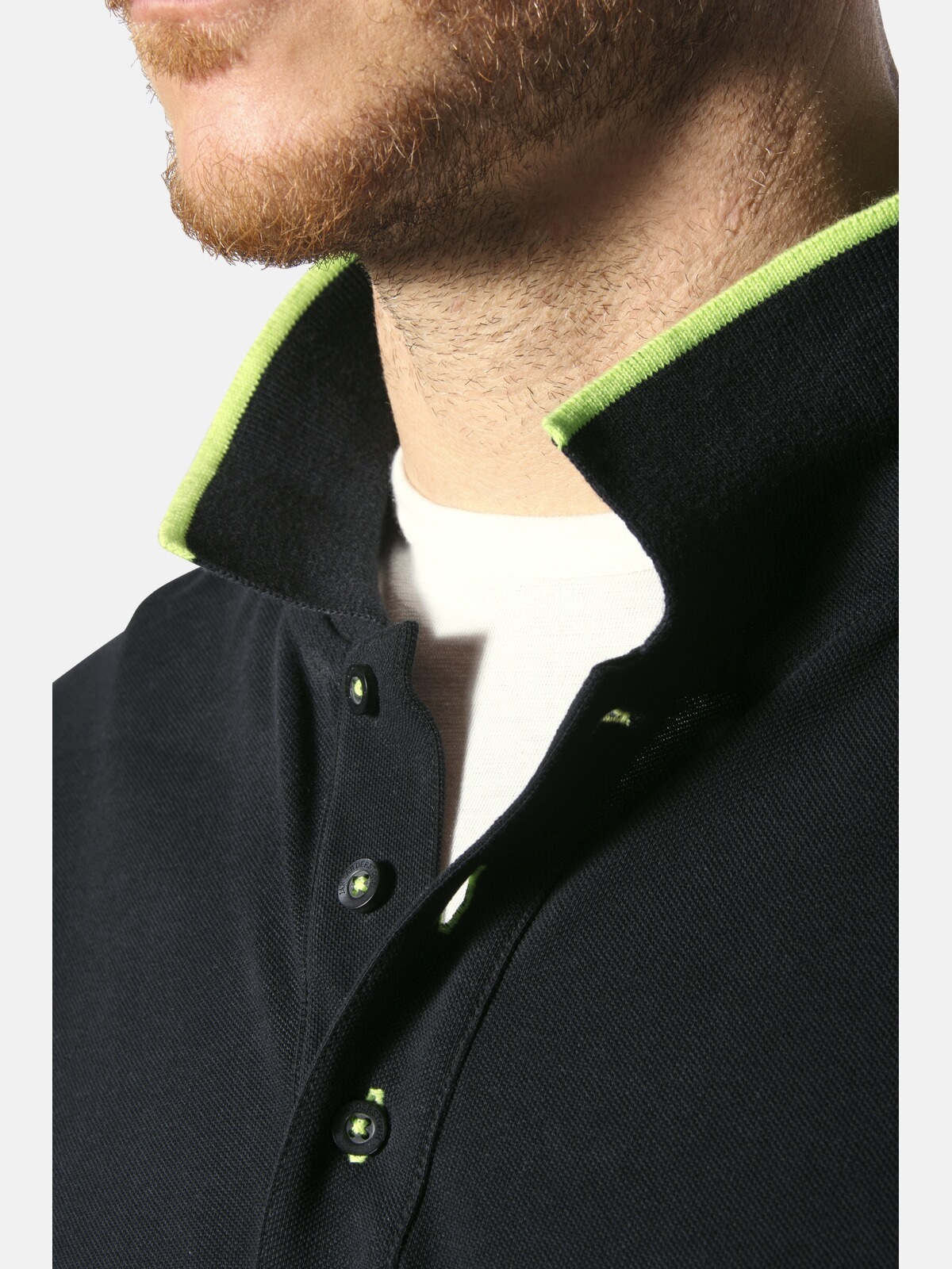 Jan Vanderstorm Langarm-Poloshirt »Langarm-Poloshirt SIGURDHILD«, (1 tlg.)