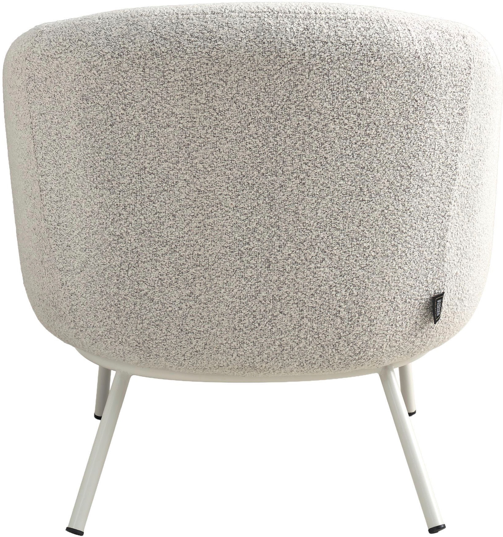SCHÖNER WOHNEN-Kollektion Loungesessel »SELVIK« 1 Stk. tlg. mit Taschenfederkern, Bezug Bouclé, Untergestell pulverbeschichtet