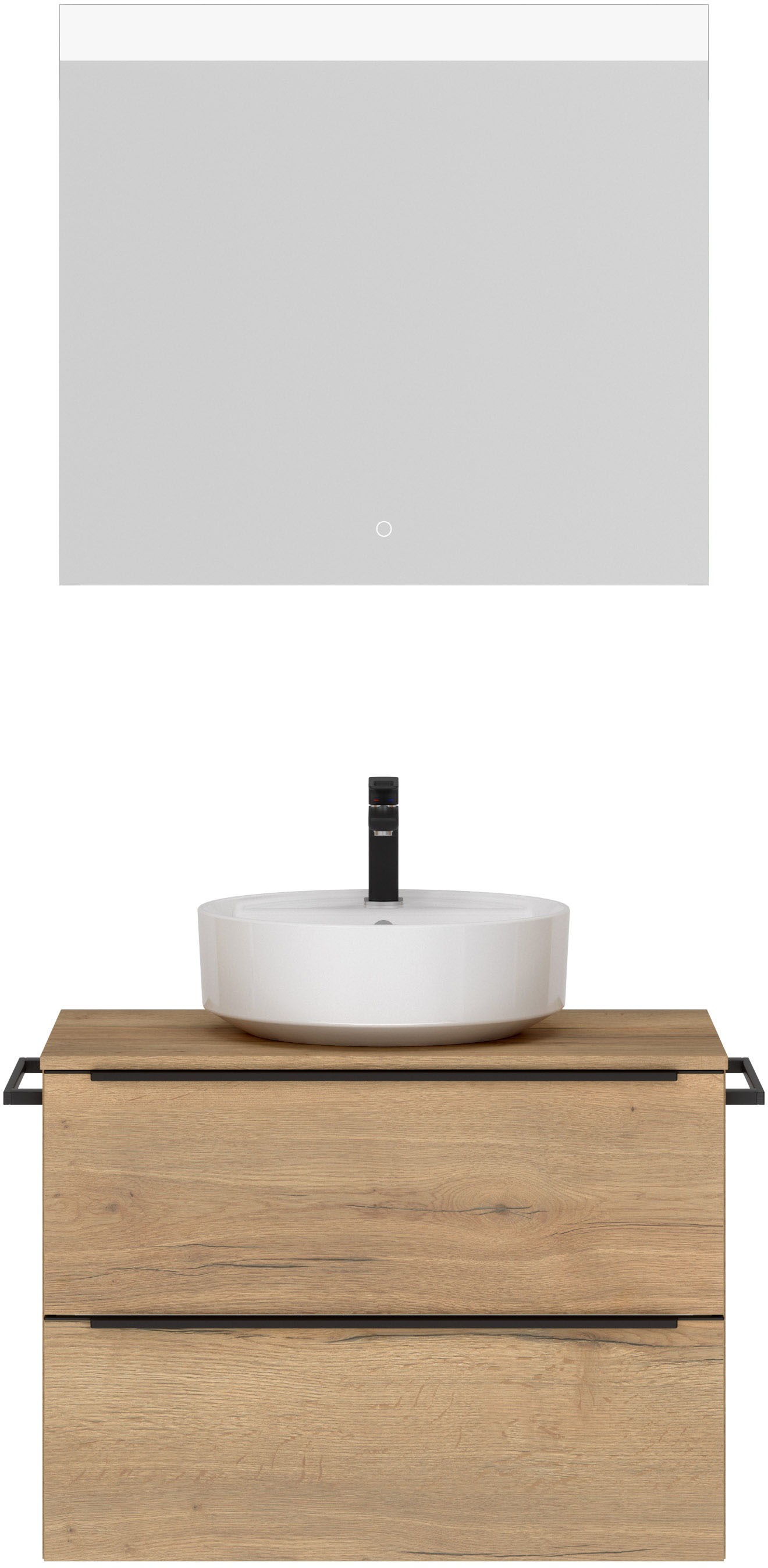 nobilia Badmöbel-Set "Alvene" vormontiert, mit Soft-Close, 2 Stk. tlg. günstig online kaufen