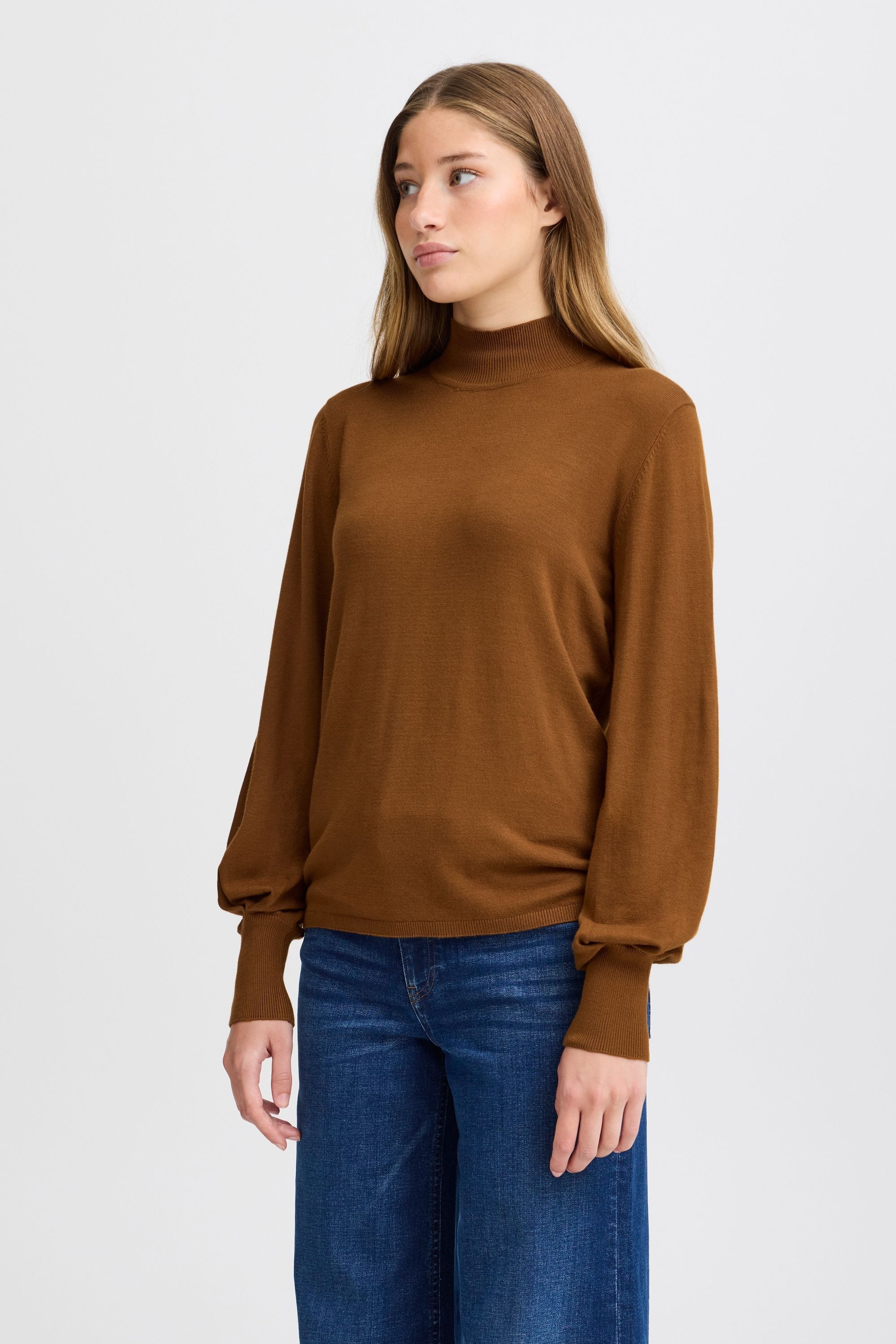 Ichi Strickpullover »Strickpullover IHMAFA TURTLE LS«