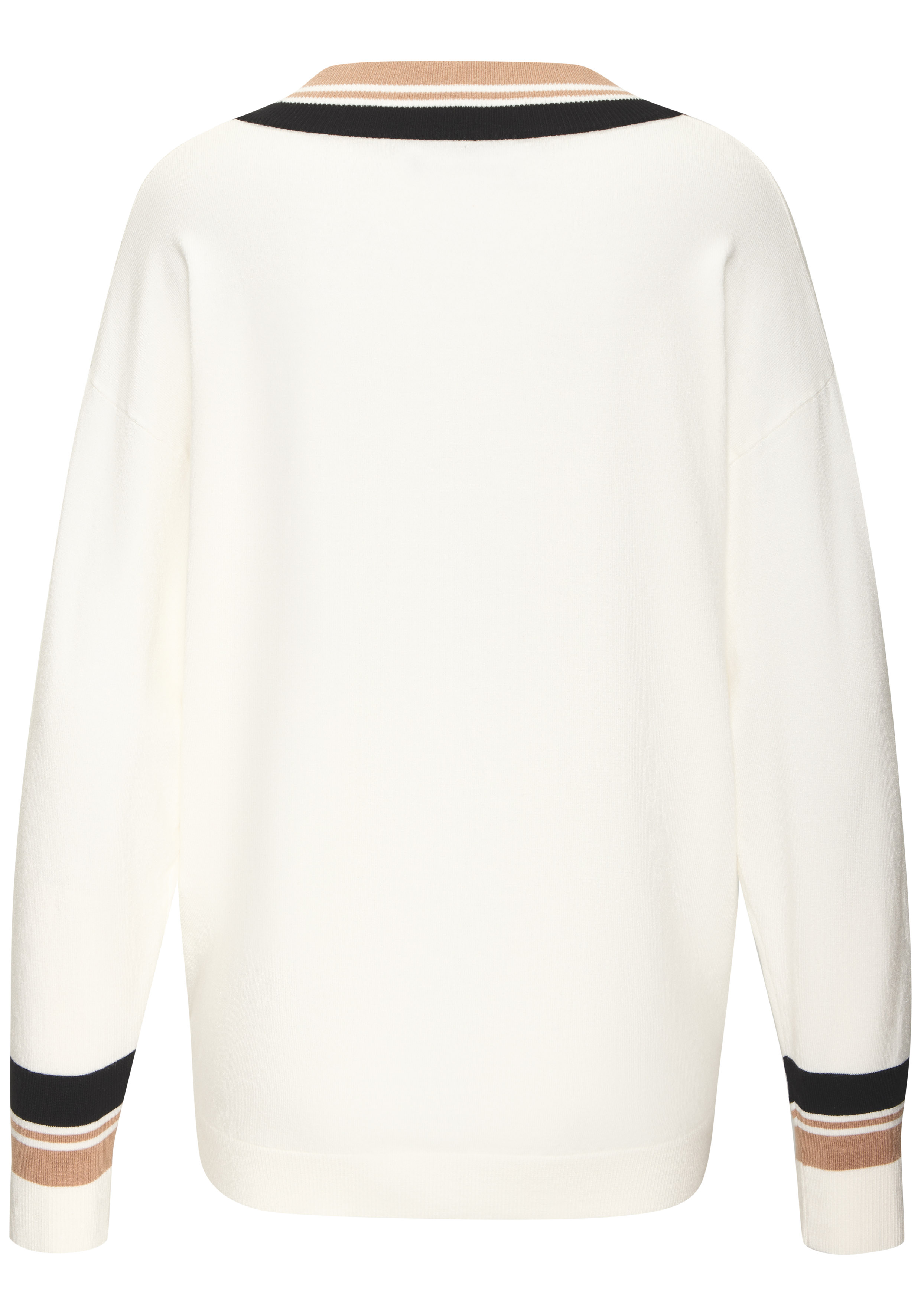 Thumbnail - French Connection Strickpullover mit Kontraststreifen