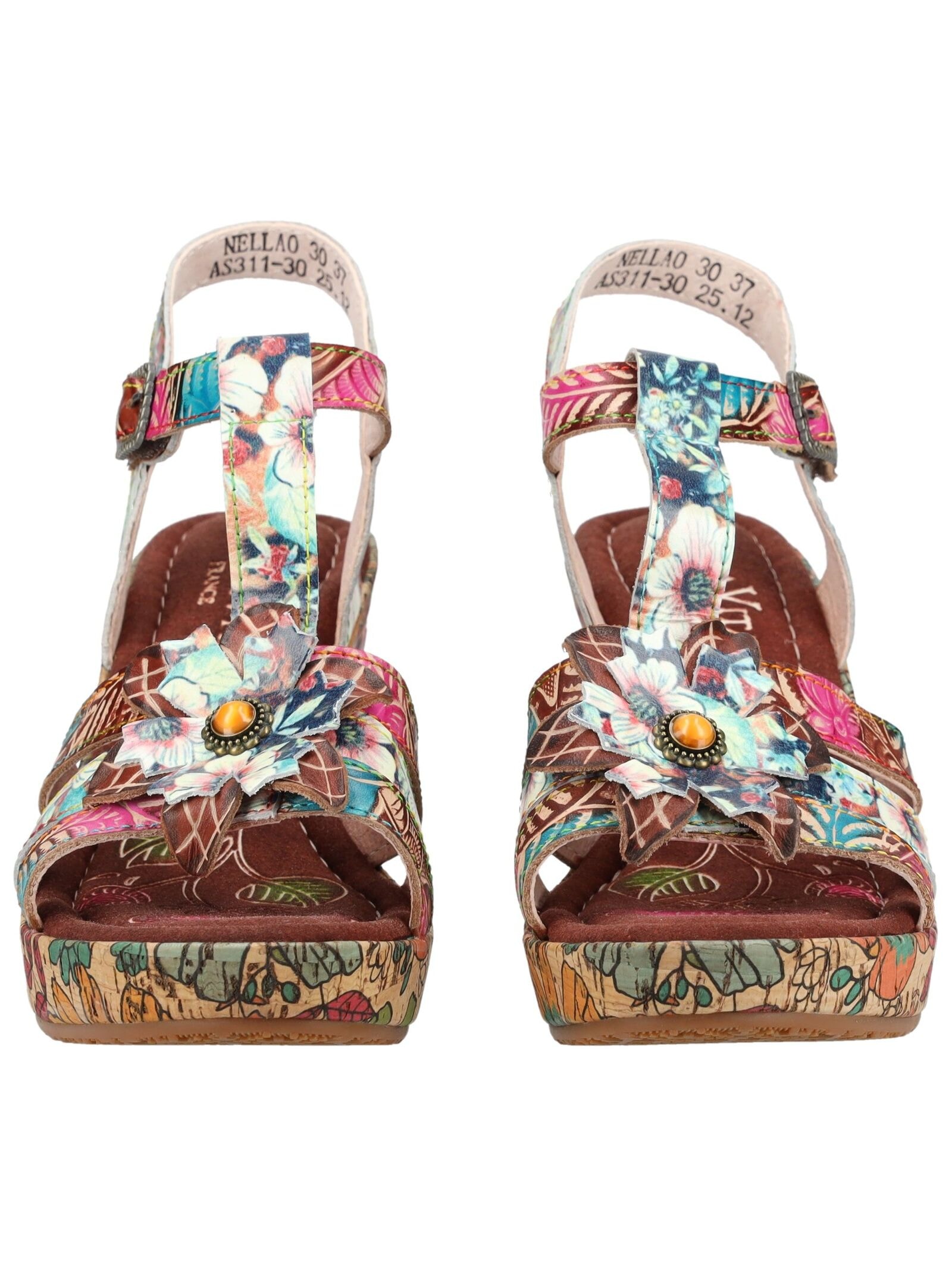 LAURA VITA High-Heel-Sandalette »LAURA VITA Sandalen Leder«