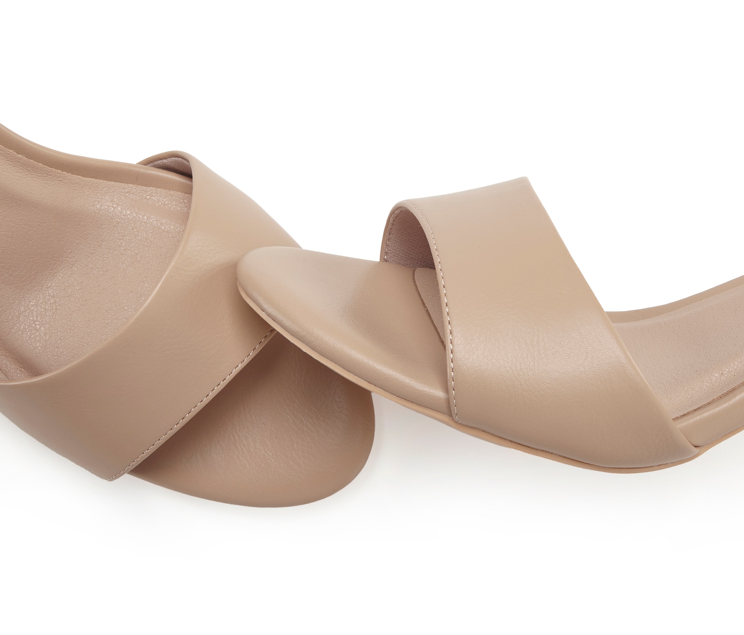 High-Heel-Sandalette LASCANA "Sommerschuh", Damen, Gr. 39, beige, Obermaterial: 100% Lederimitat. Decksohle: 100% Lederimitat. Futter: 100% Textilmaterial. Laufsohle: 100% Synthetik, unifarben, Basic, Schuhe, Riemchensandalette, klassisch elegantes Design 2