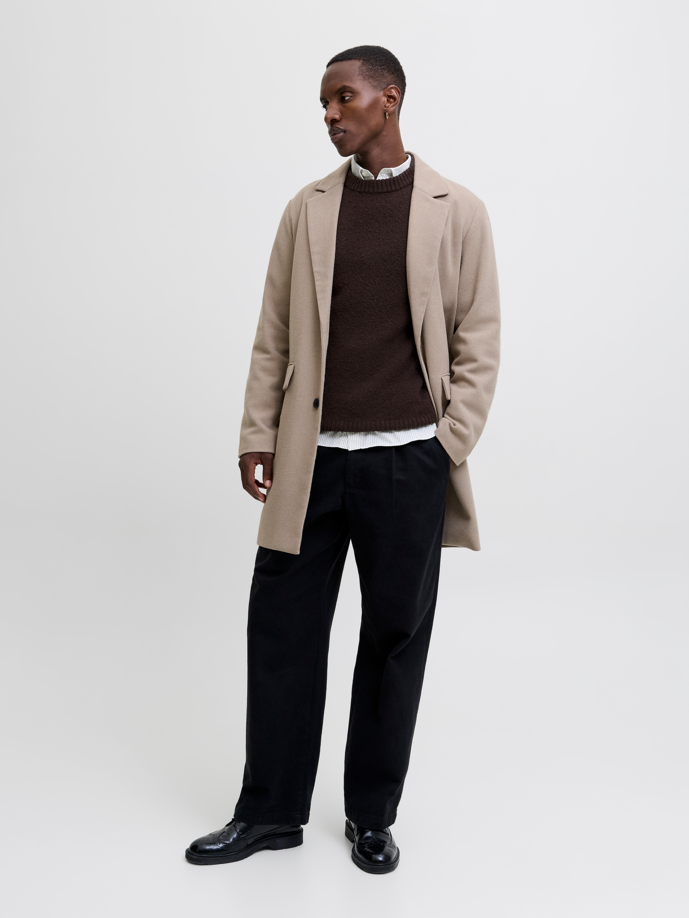 Jack & Jones Strickpullover »JJESOHO OLLIE KNIT CREW NECK SN«