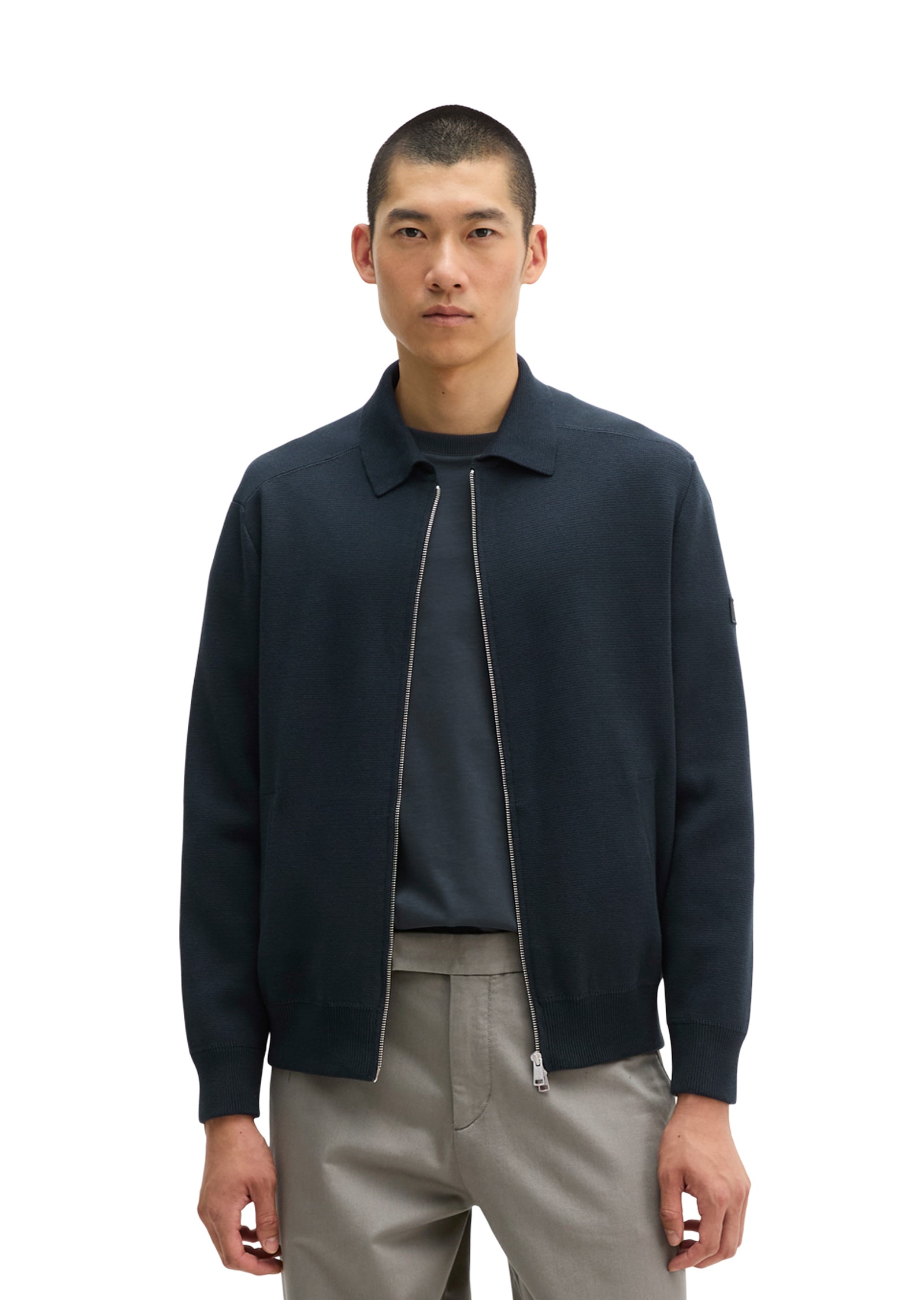 Marc OPolo Cardigan "aus zertifizierter Bio-Baumwolle"