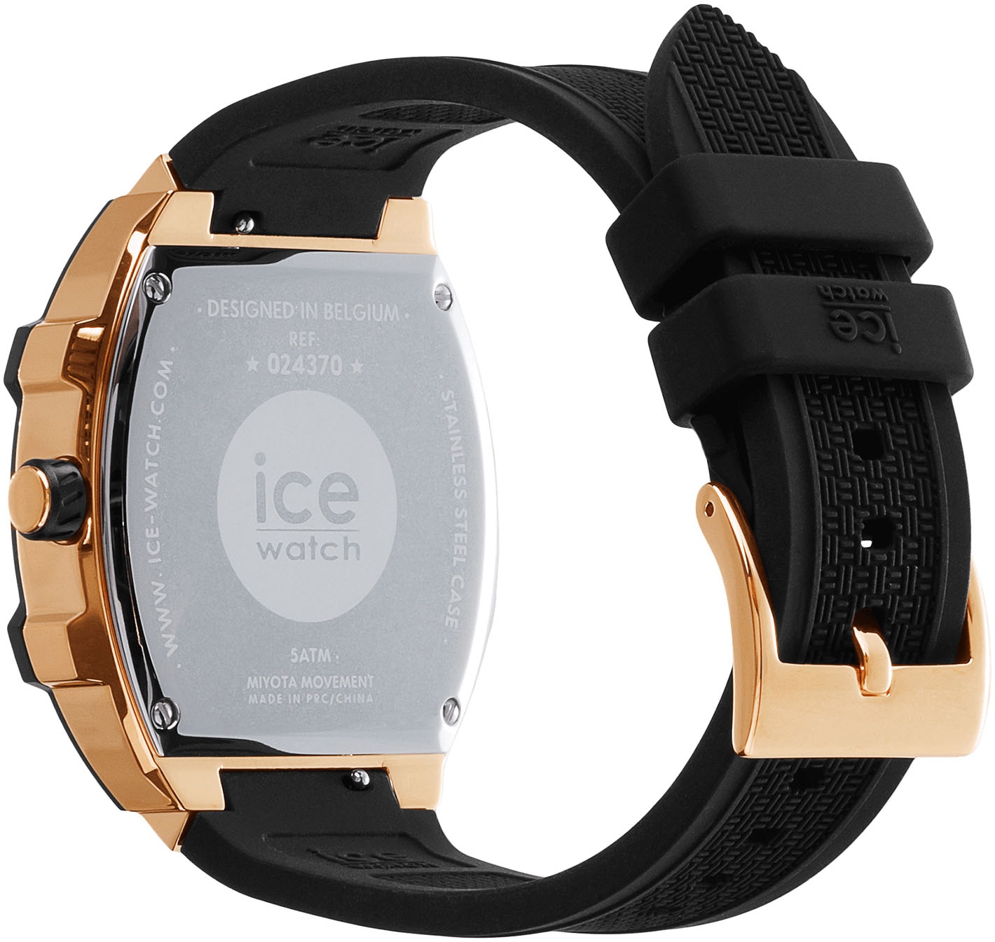 ice-watch Multifunktionsuhr »ICE boliday - Skeleton - Steel - Medium - MT«, Armbanduhr, Quarzuhr, Herrenuhr, Silikonband, Datum,12/24-Std.-Anzeige