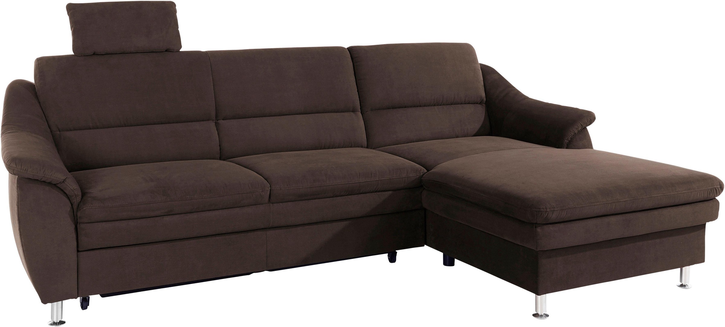 sit&more Ecksofa "Cardoso L-Form" mit Federkern, wahlweise mit Schlaffunktion