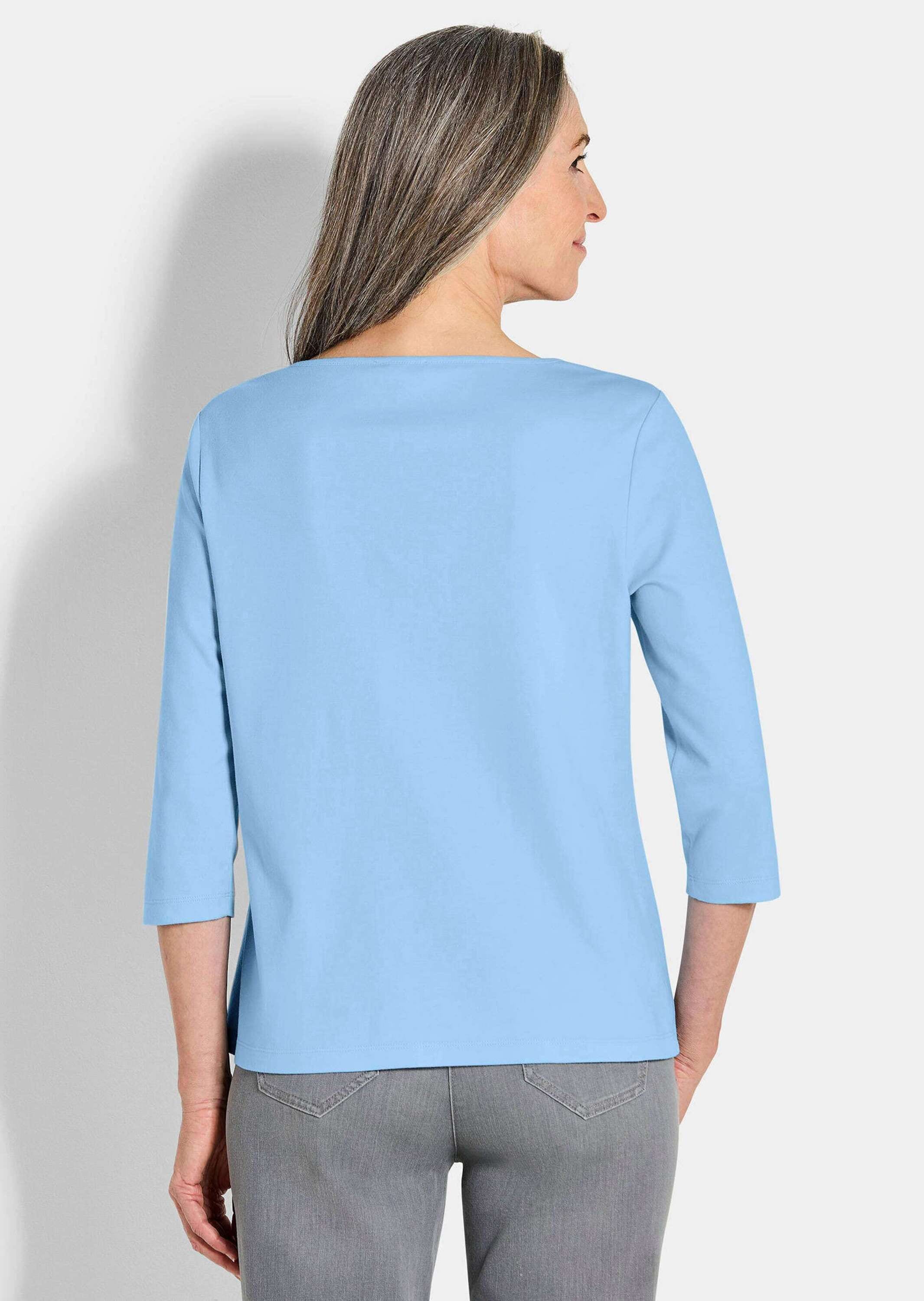 GOLDNER Kurzarmshirt »Basic-Shirt aus Interlock-Jersey«