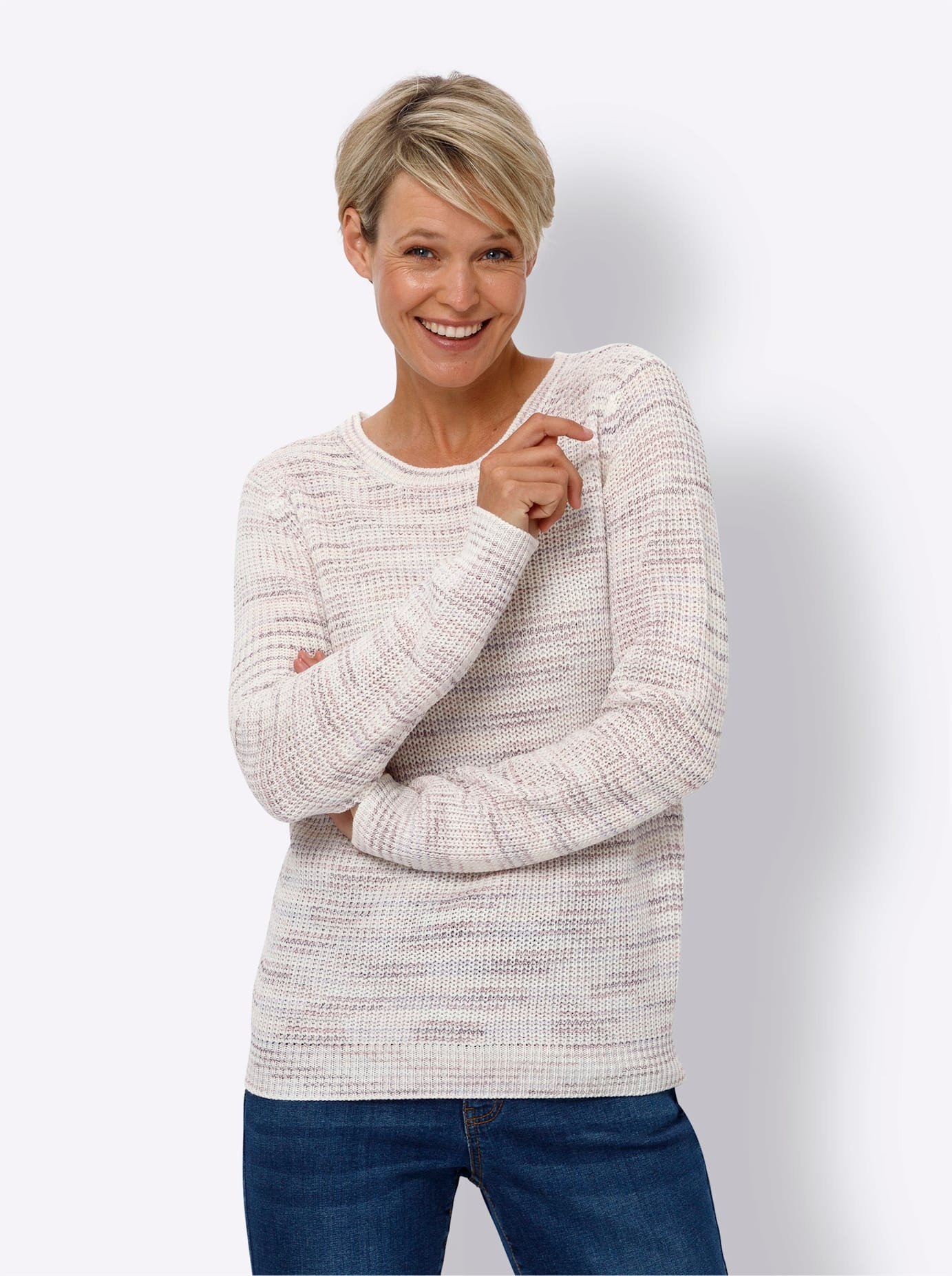 Classic Basics Rundhalspullover "Rundhals-Pullover" günstig online kaufen