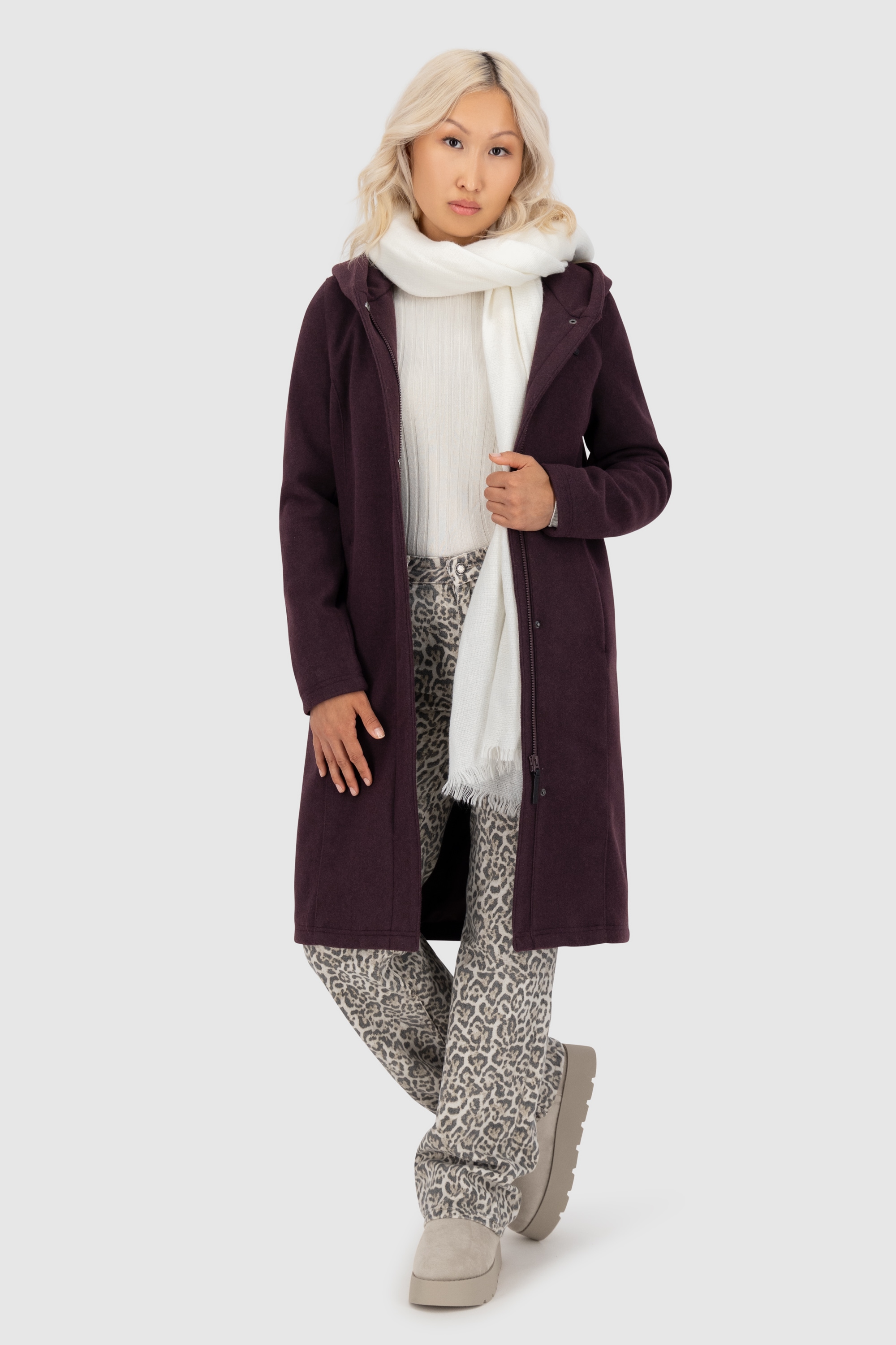 Alife & Kickin Winterjacke »Damen VenedaAK J«, mit Kapuze